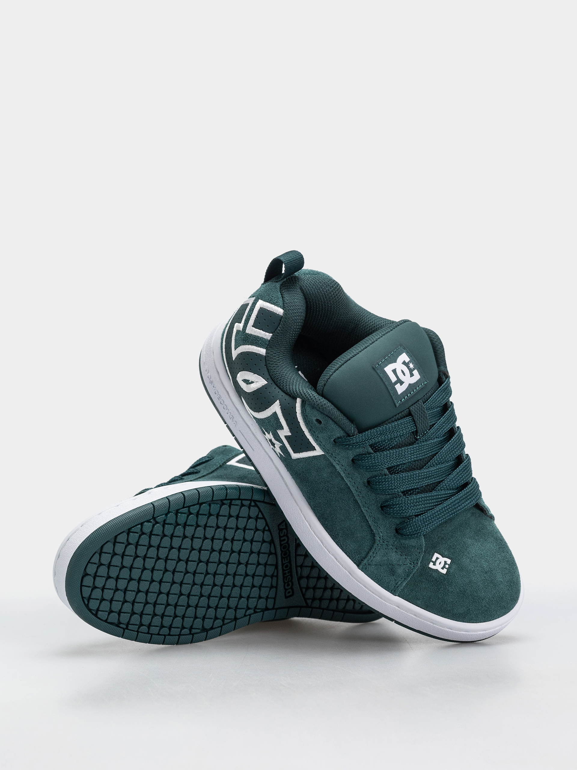 DC Court Graffik Se Shoes (dark green/white)