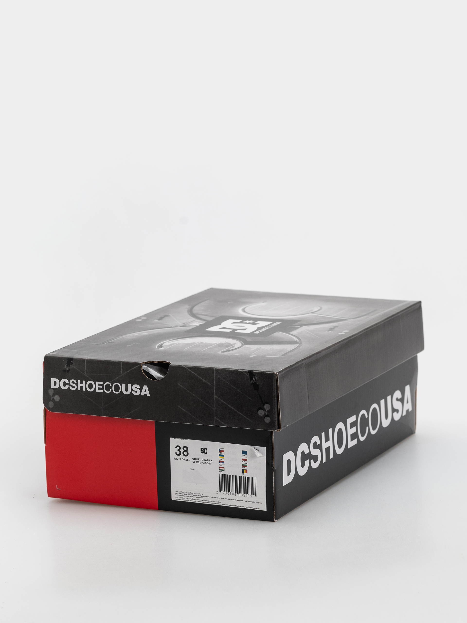 DC Court Graffik Se Schuhe (dark green/white)