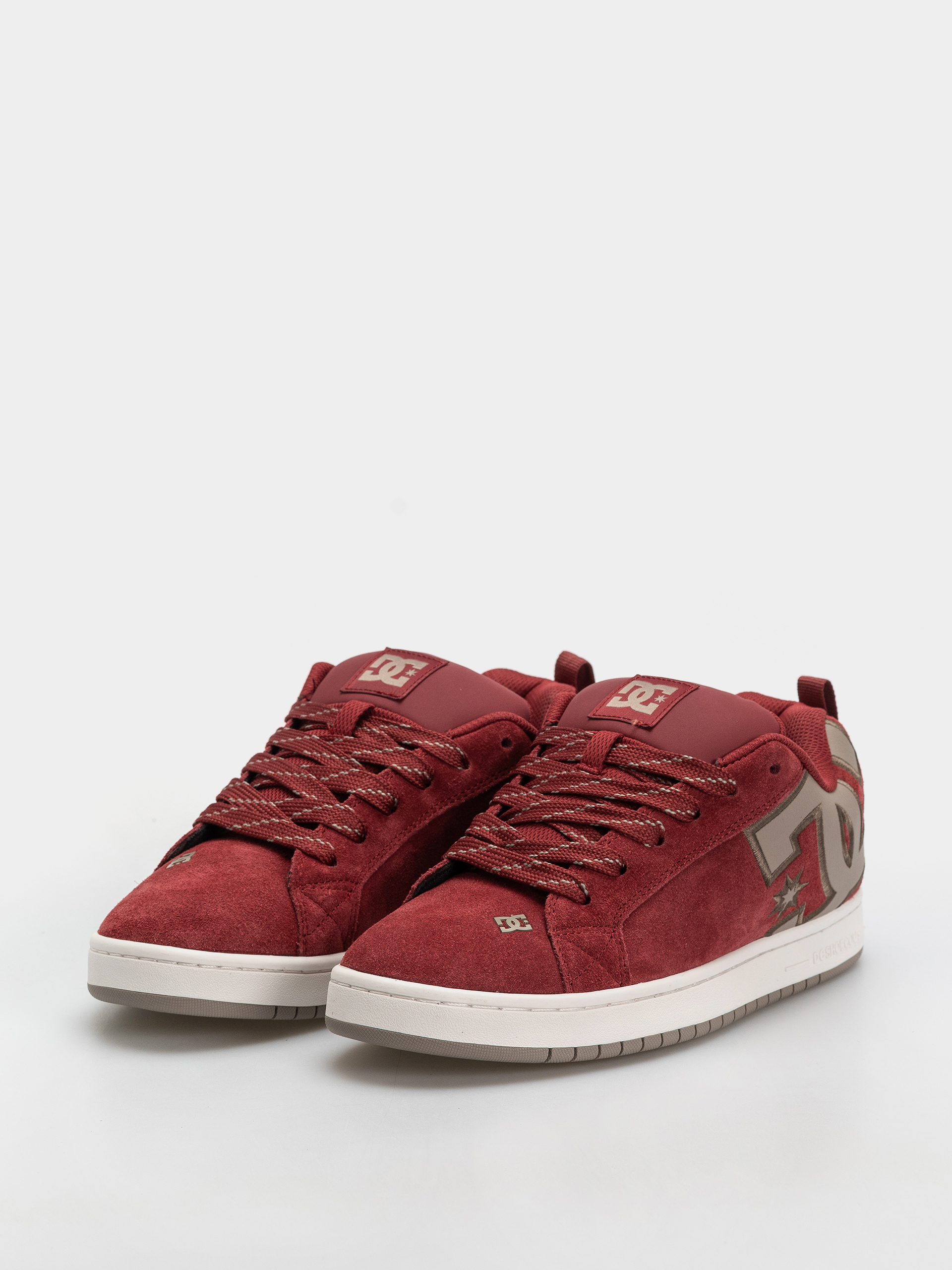 DC Court Graffik Se Shoes (brick red/warm taupe/off white)