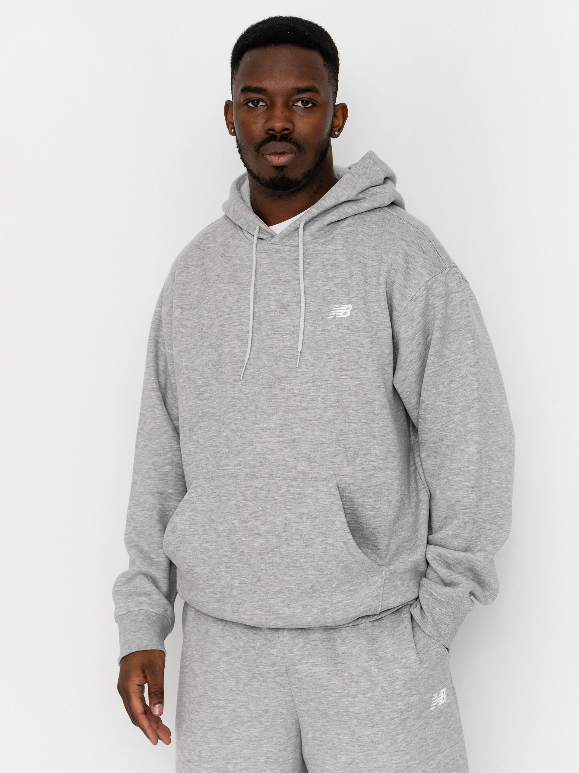 New Balance Sport Essentials Fleece HD Hoodie (athletic grey)