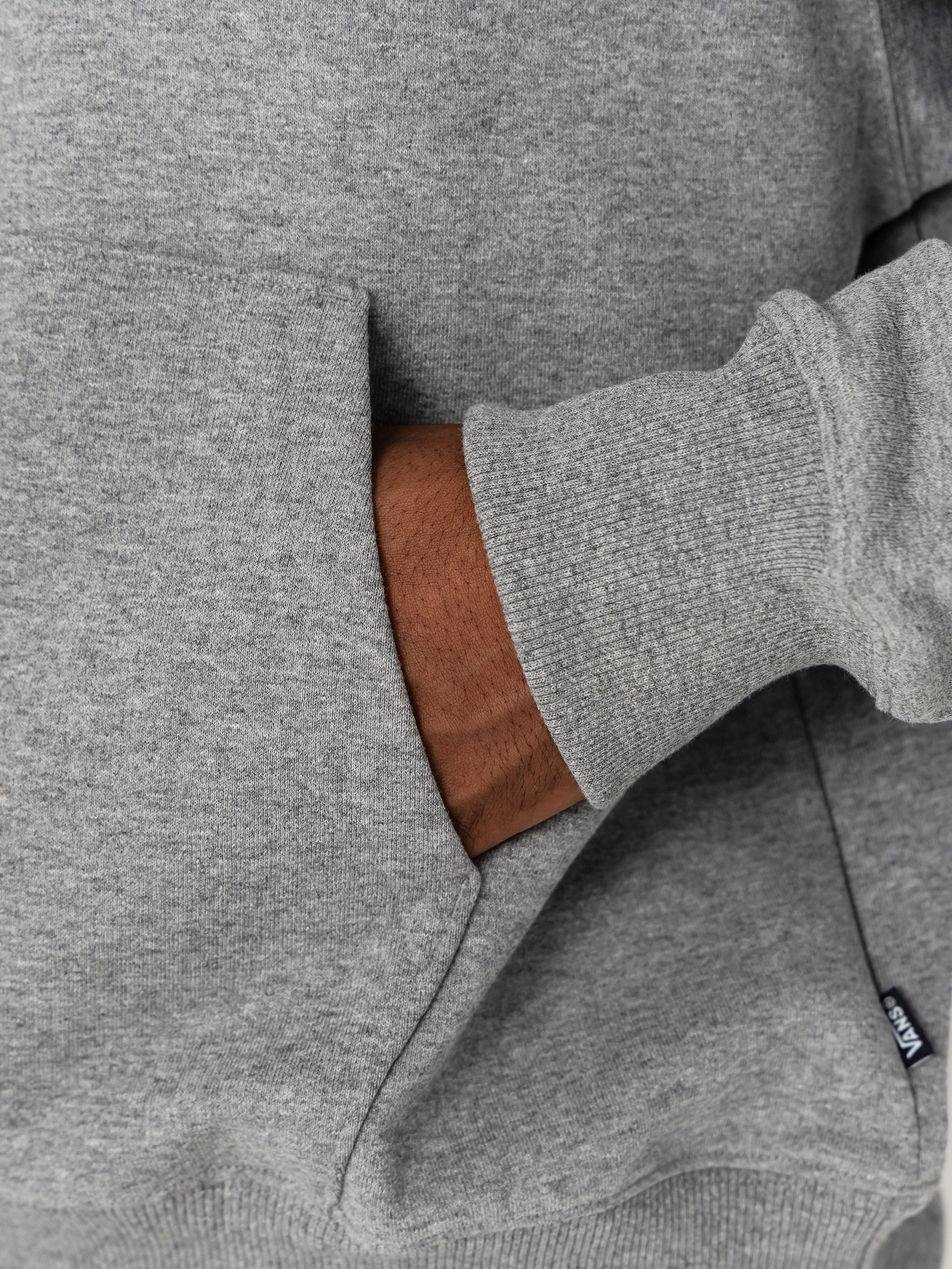 Vans Hoodie Custom Cat HD (cement heather)