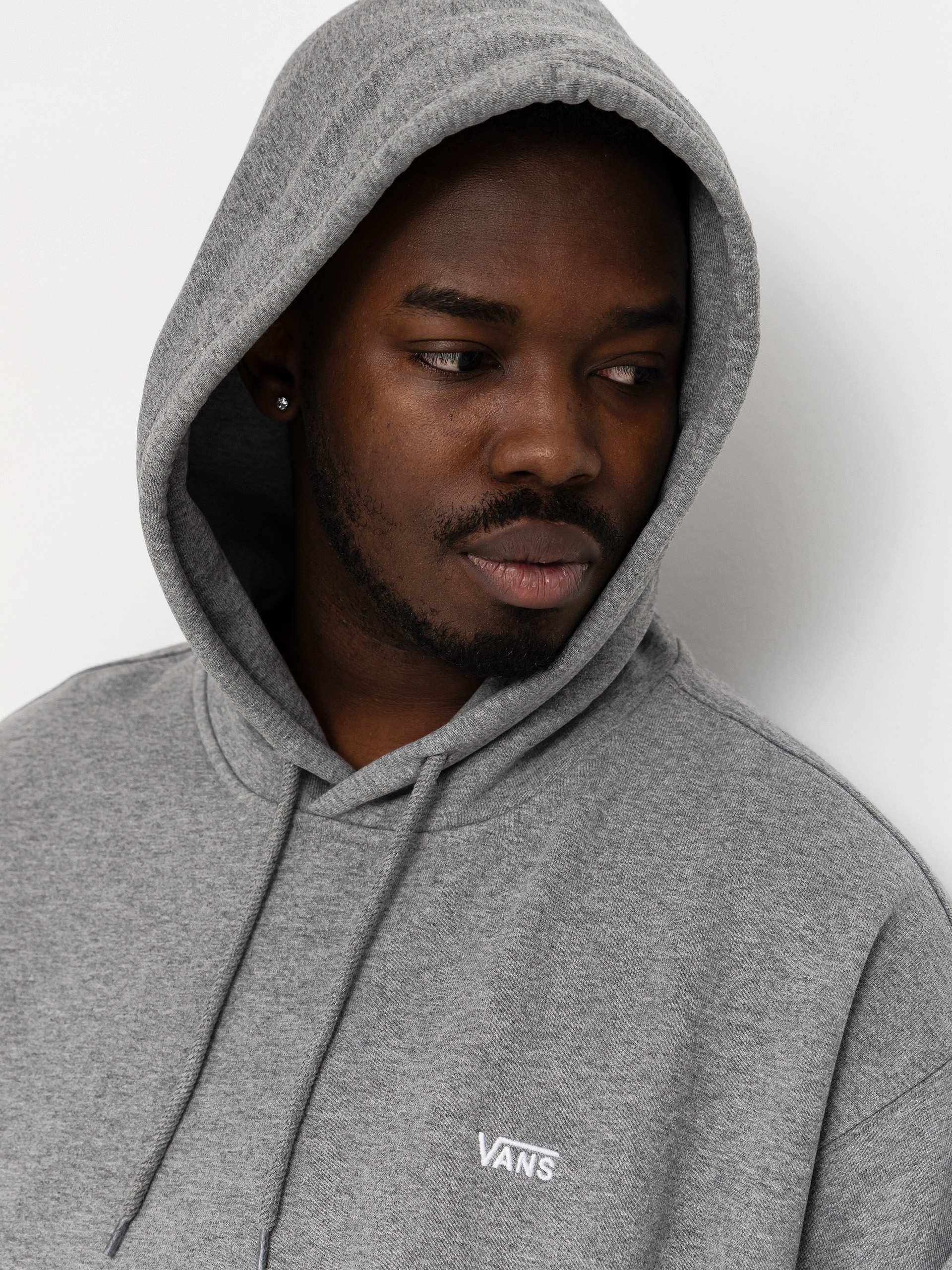 Vans Left Chest II HD Hoodie (cement heather)