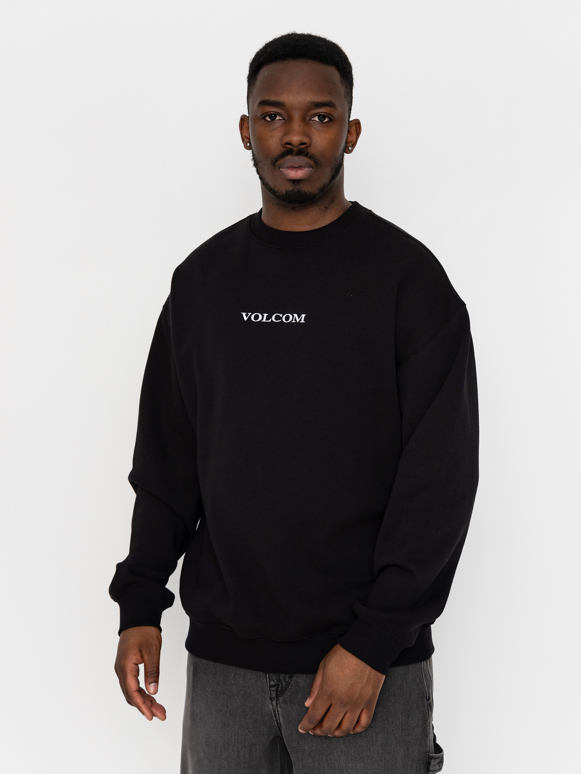 Volcom Stone Crew Sweatshirt (black)