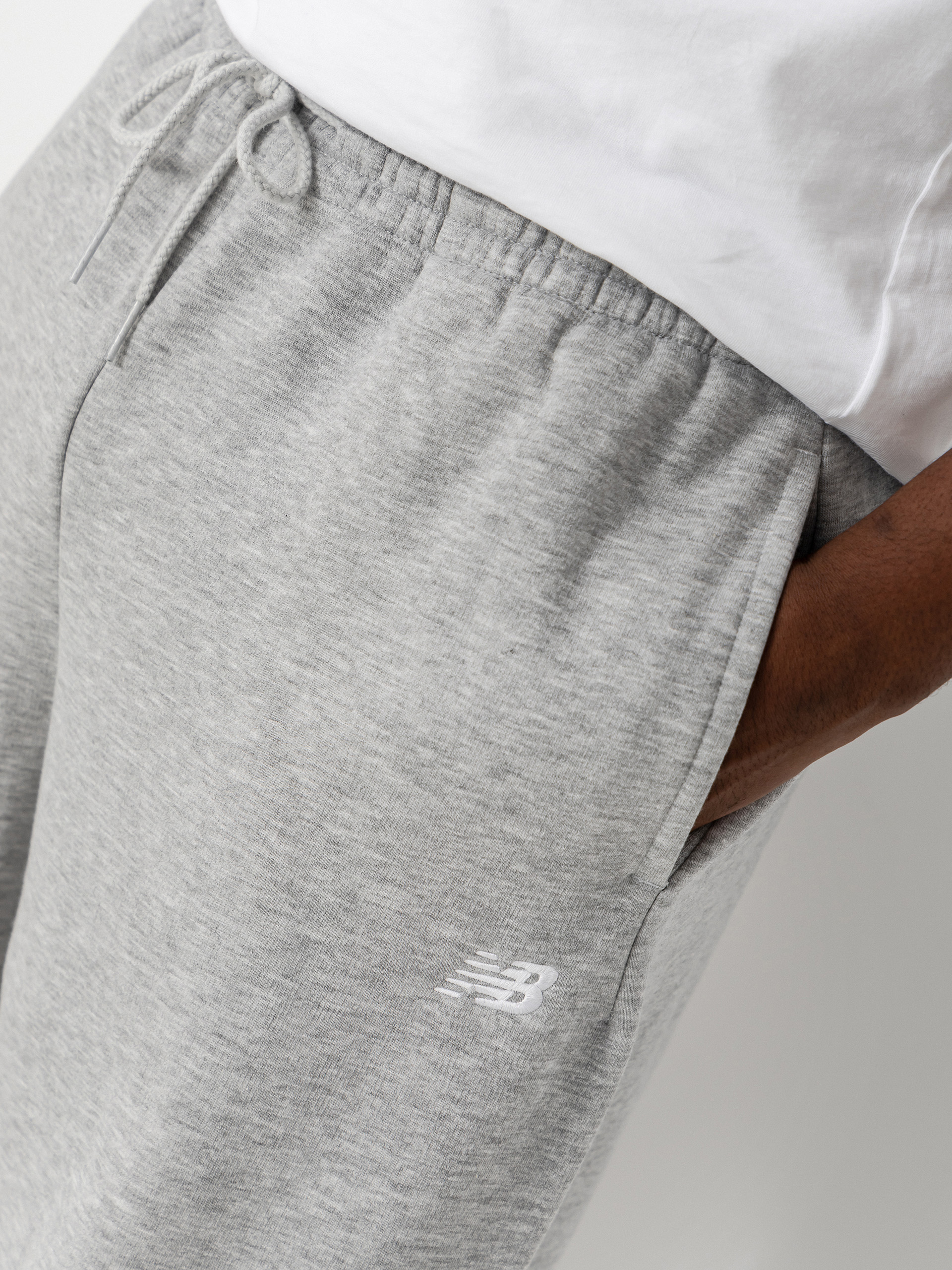 New Balance Sport Essentials Fleece Pants (athletic grey)
