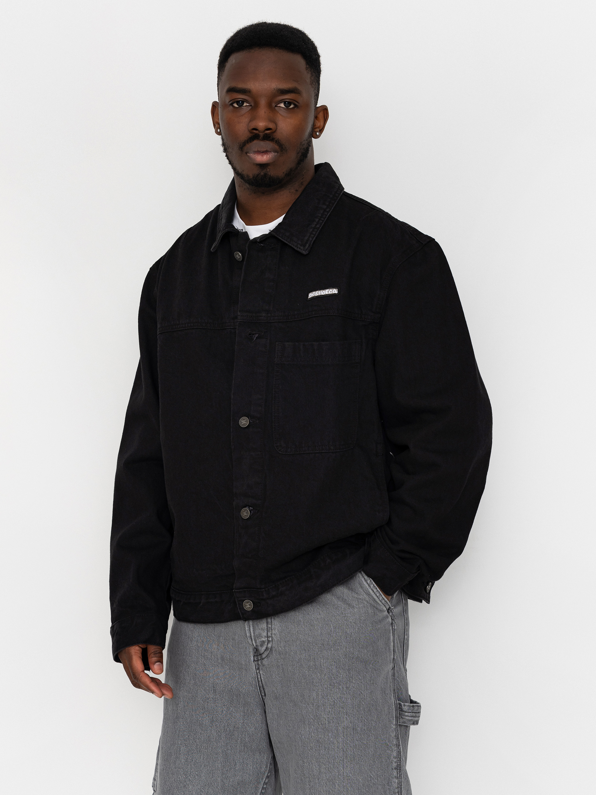 DC Ethos Trucker Jacket (black tint)