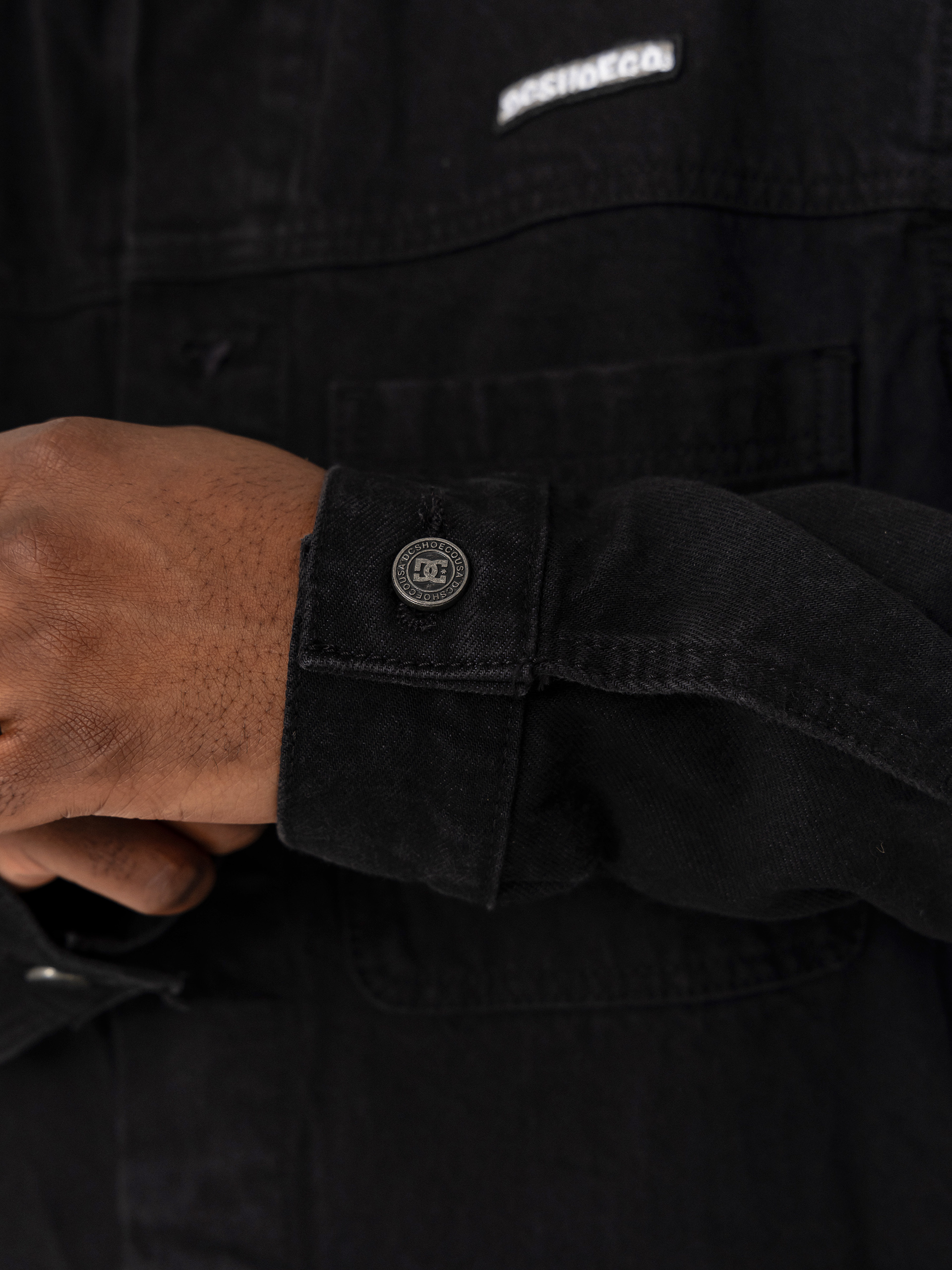 DC Ethos Trucker Jacke (black tint)