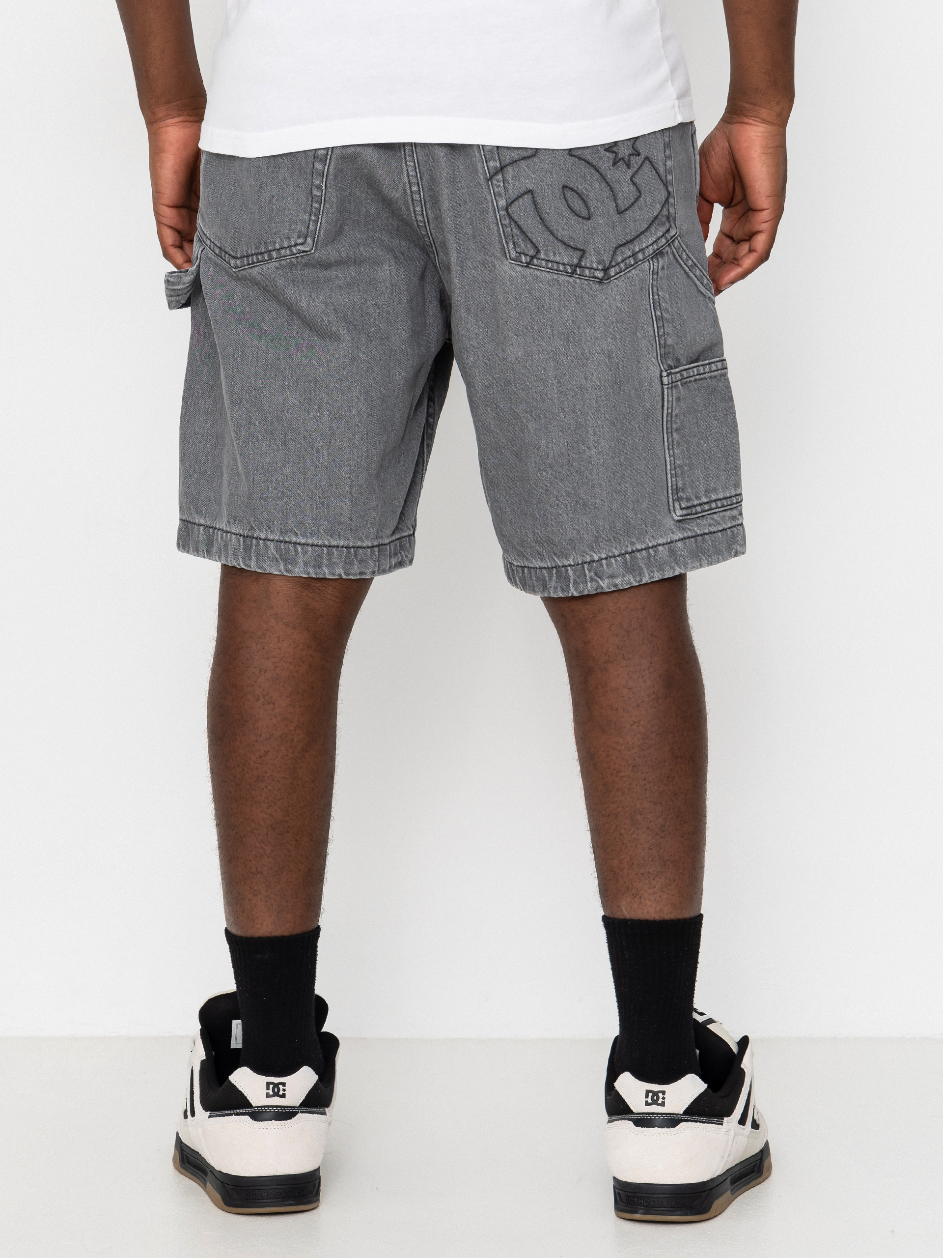 DC Shorts Baggy Denim Carpenter (medium grey)