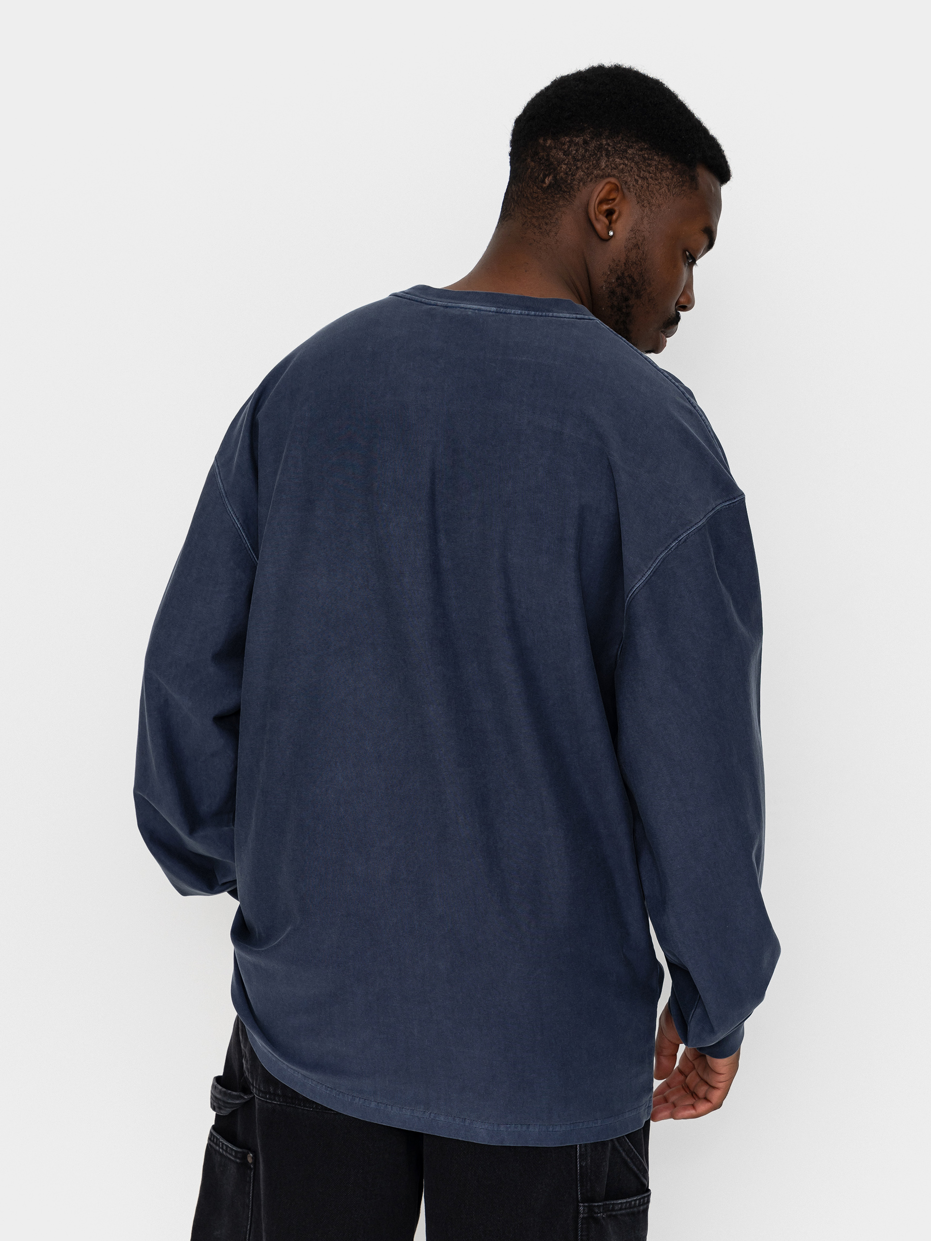 Carhartt WIP Loose Pocket Longsleeve (dark navy)