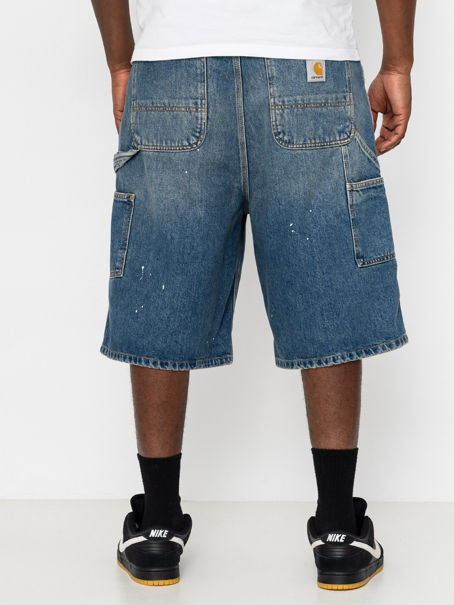 Carhartt WIP OG Single Knee Shorts (blue)