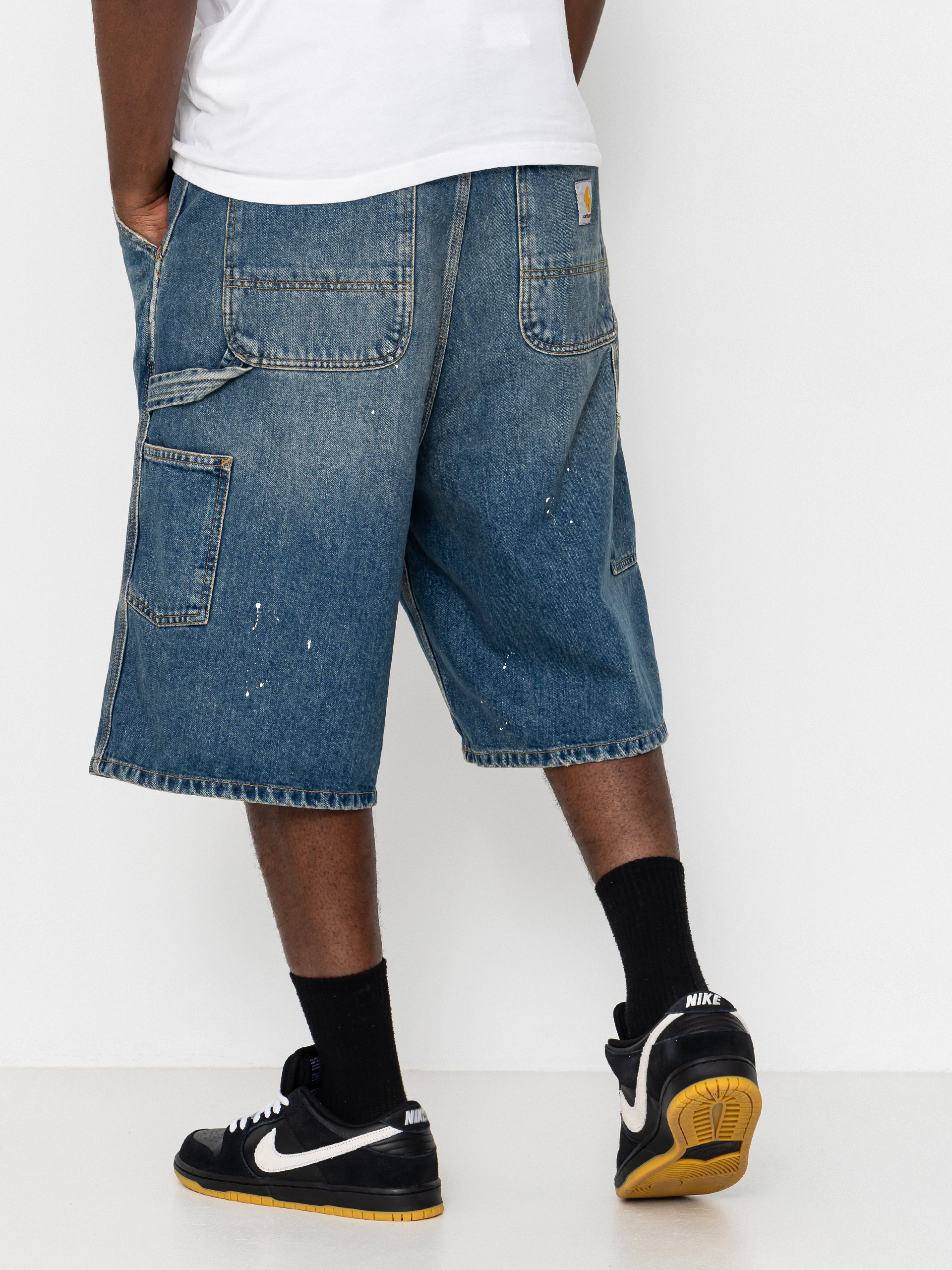 Carhartt WIP OG Single Knee Shorts (blue)
