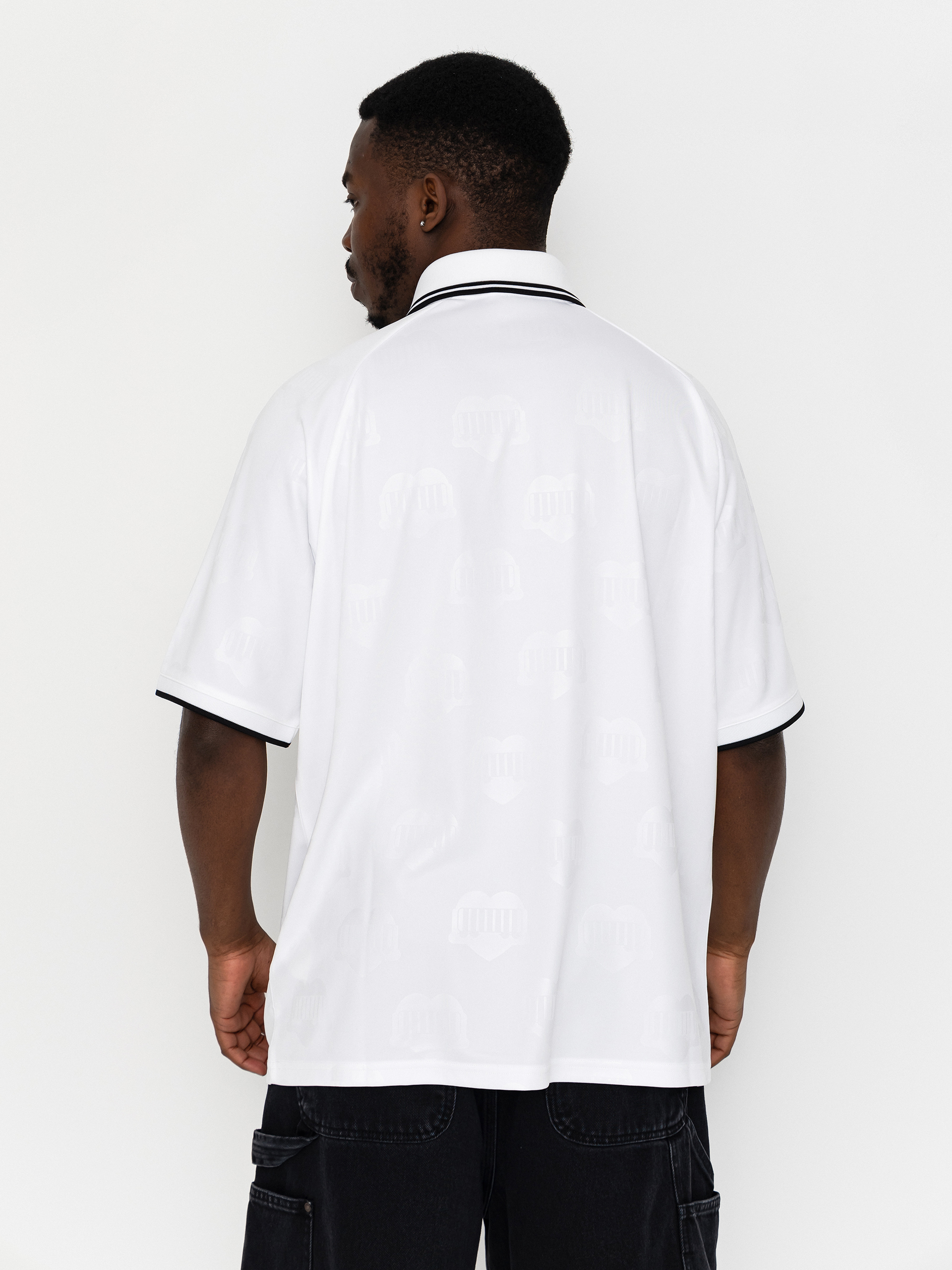Carhartt WIP Terrace Football T-Shirt (heart train jacquard white)