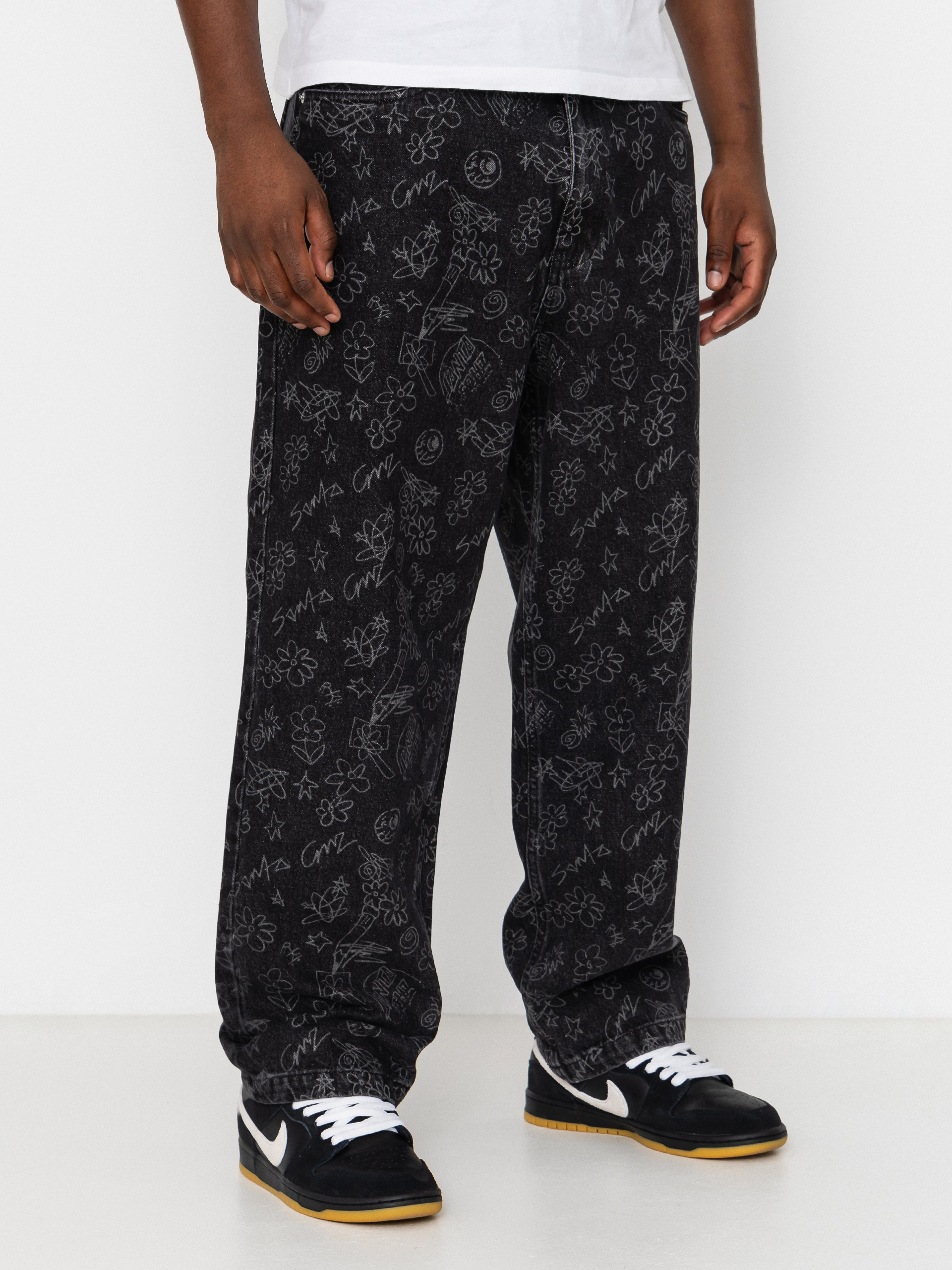 Santa Cruz Big Pants Hose (artificial scribble)