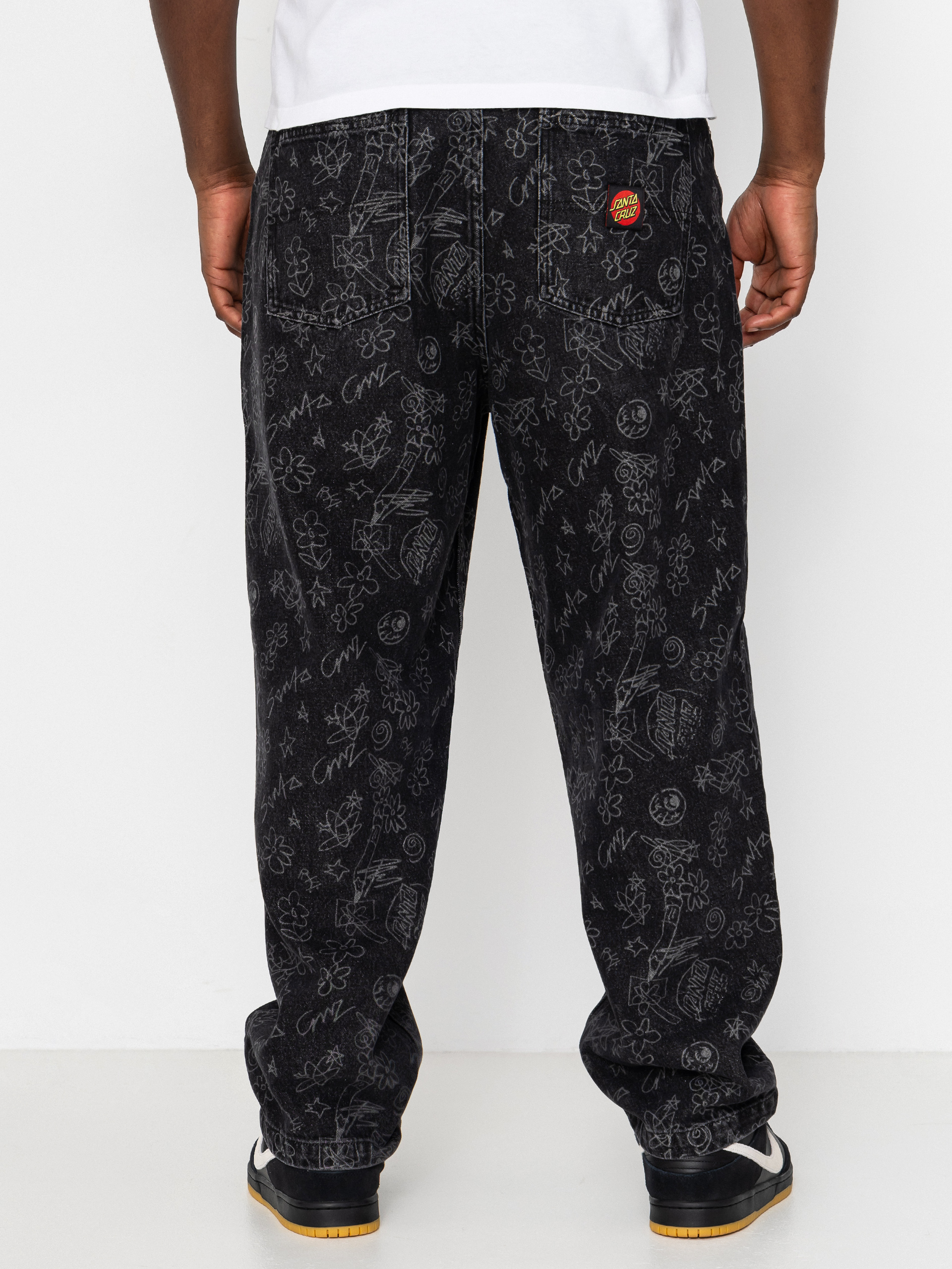 Santa Cruz Big Pants Hose (artificial scribble)