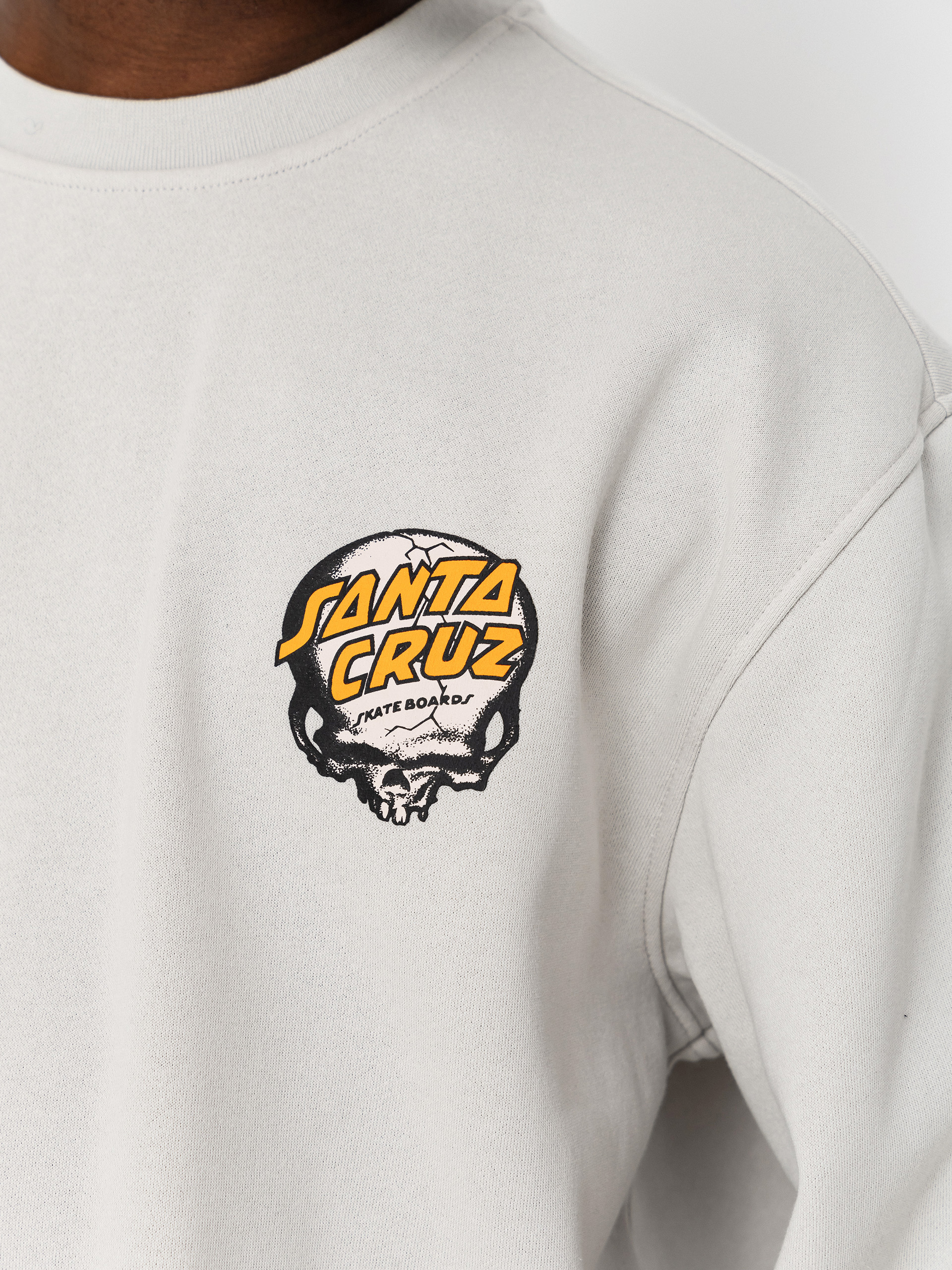 Santa Cruz O'Brien Skull Crew Sweatshirt (mist)