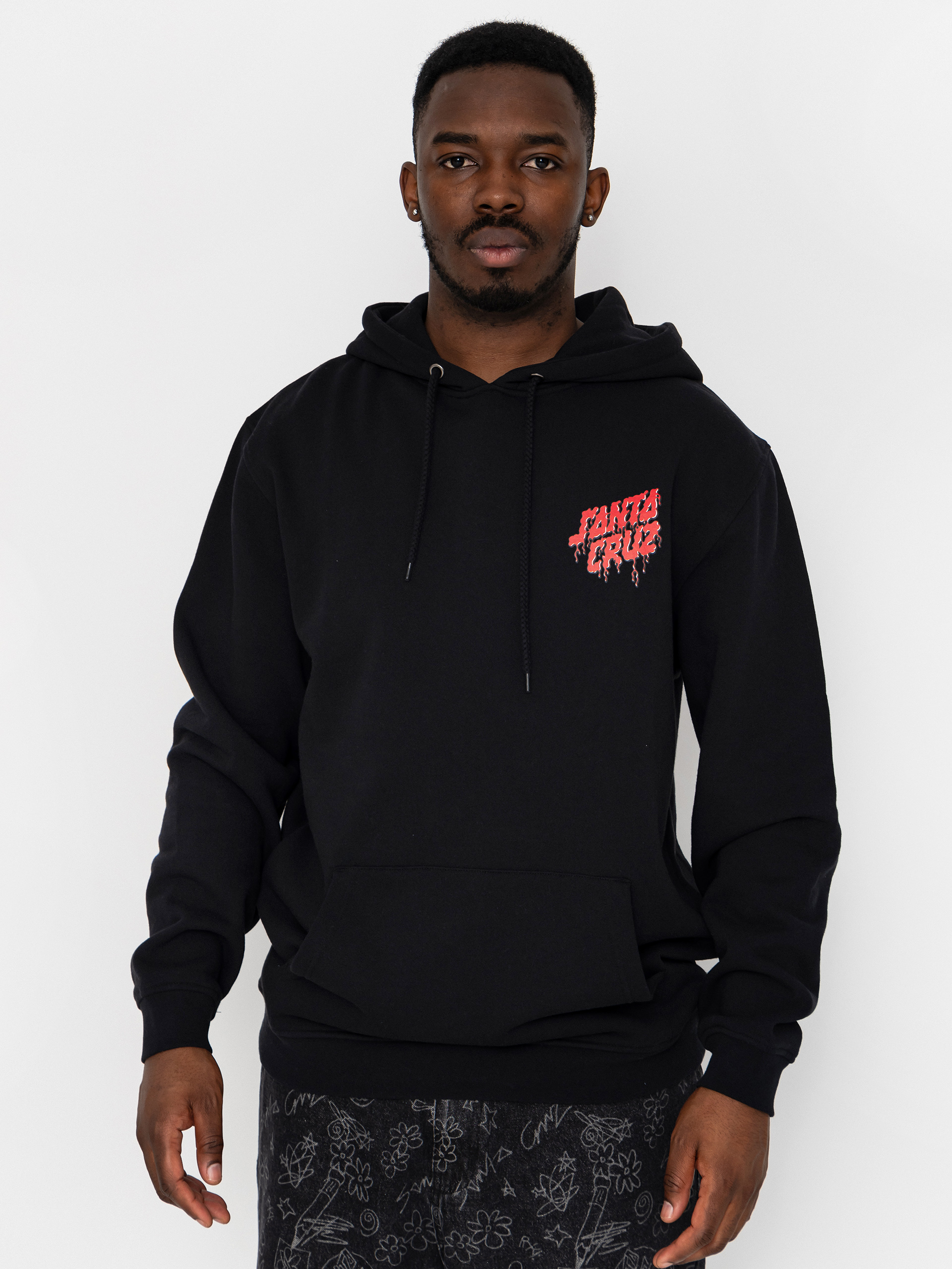 Santa Cruz Delfino Spotlight Dot HD Hoodie (black)
