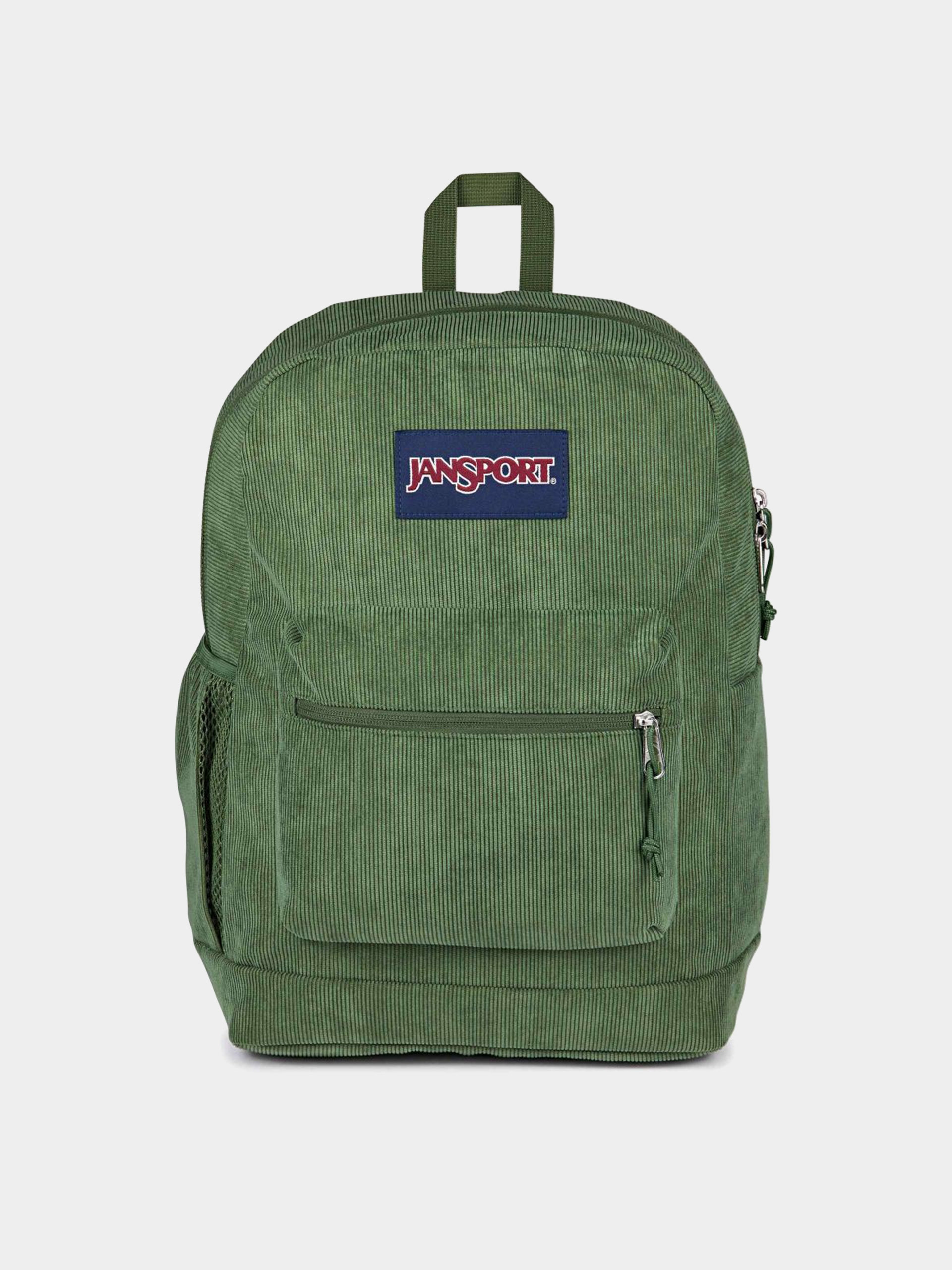 JanSport Rucksack Cross Town Plus Remix (cargo green corduroy)