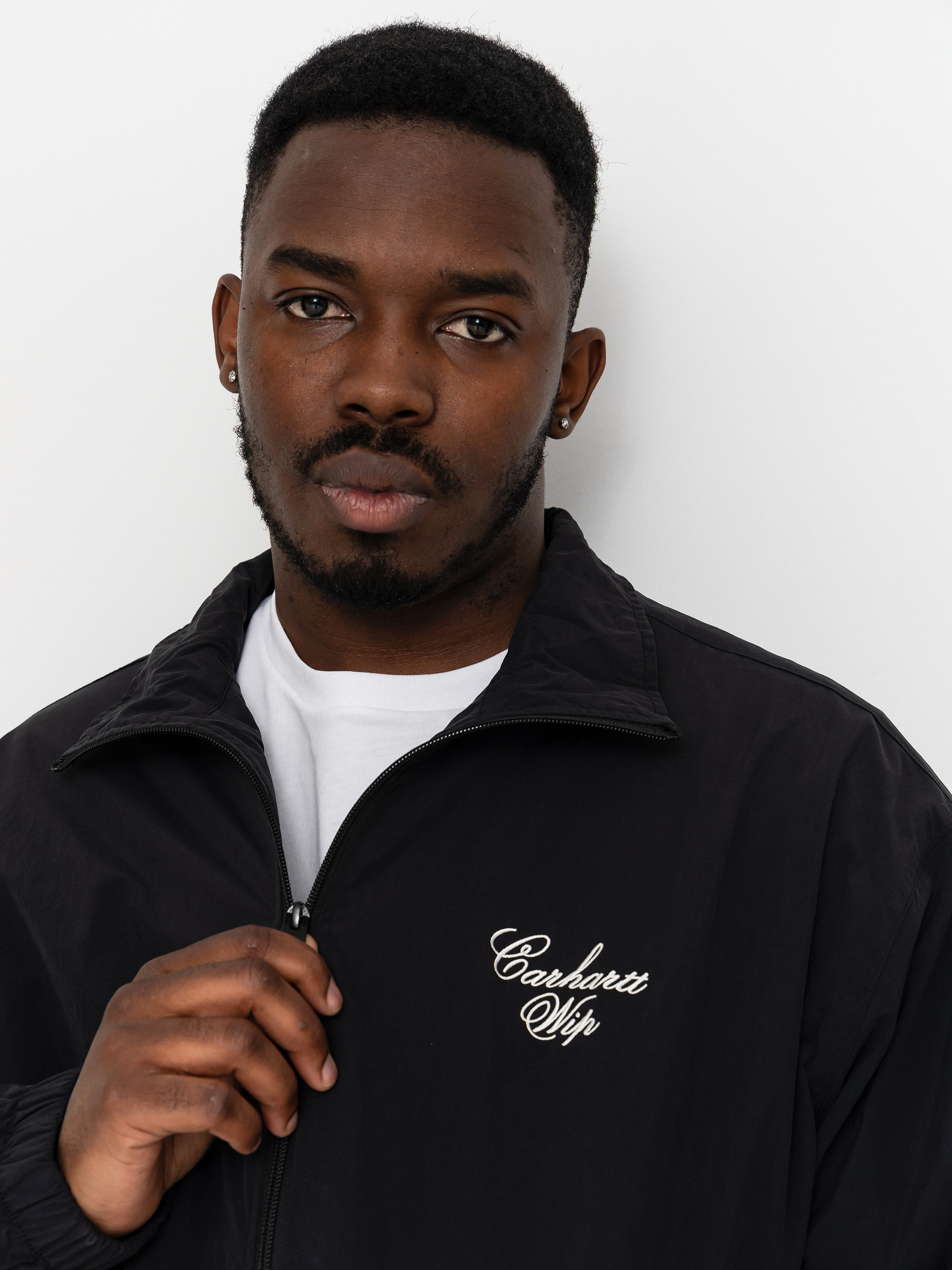 Carhartt WIP Jacke Travon (black/wax)