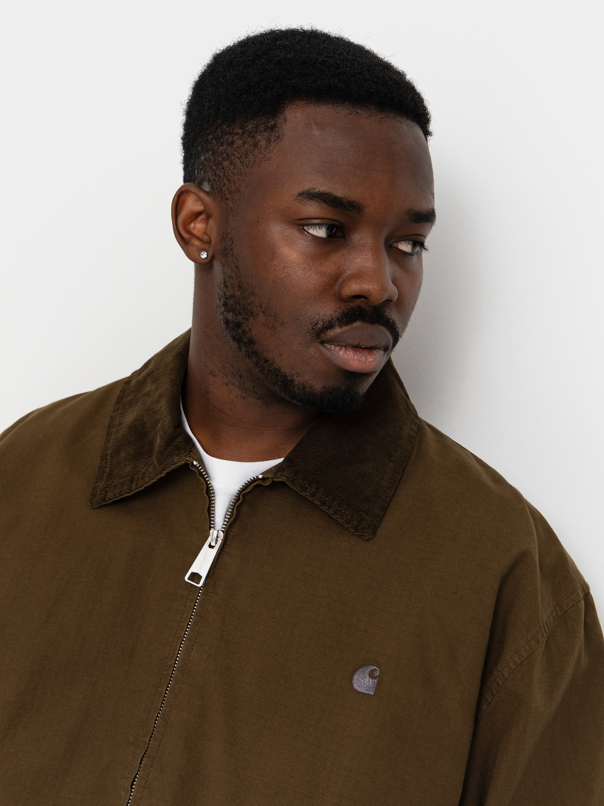 Carhartt WIP Jacket Madison Ripstop (dark beech/black)