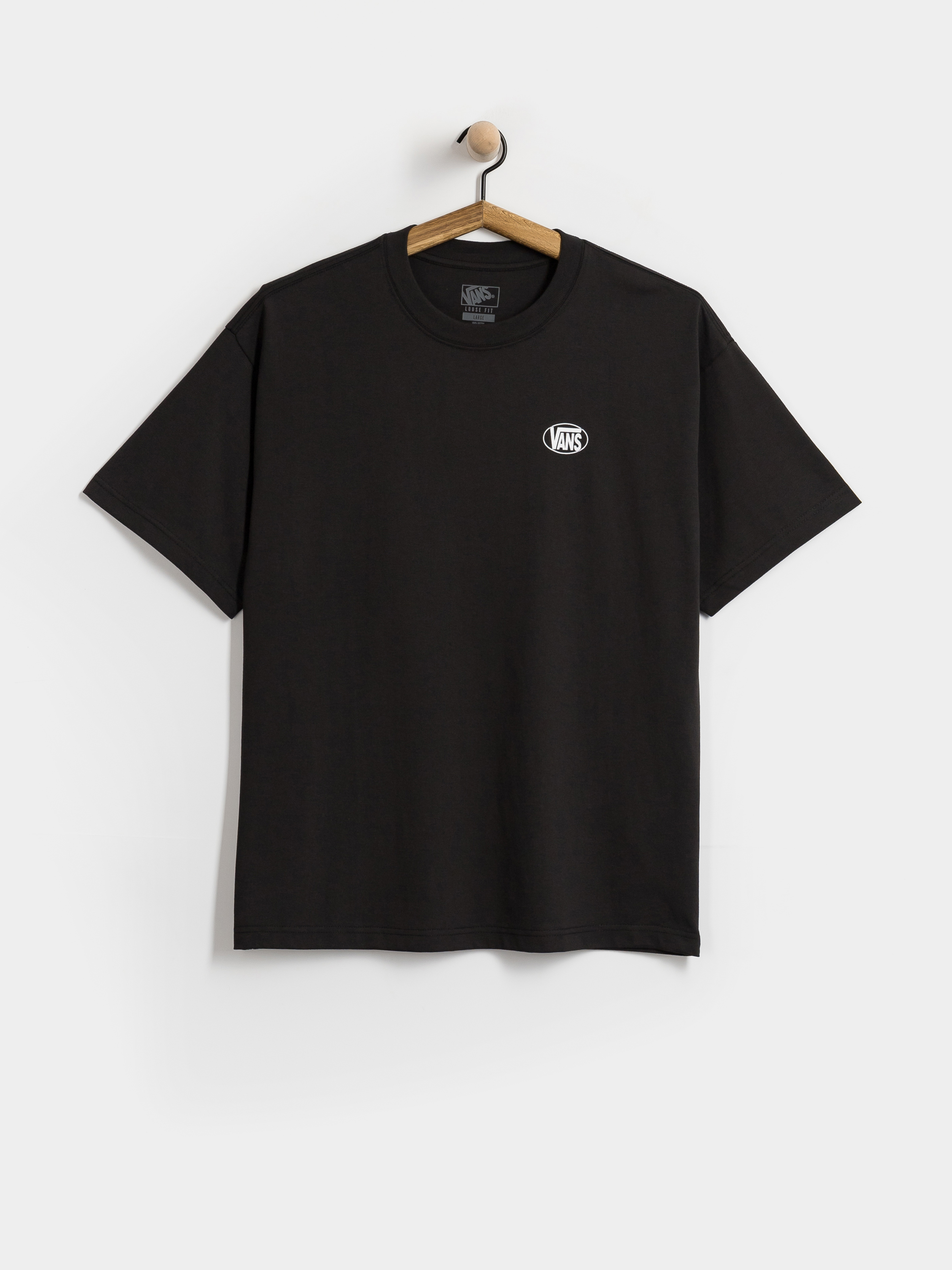 Vans Oval Logo Loose T-Shirt (black)