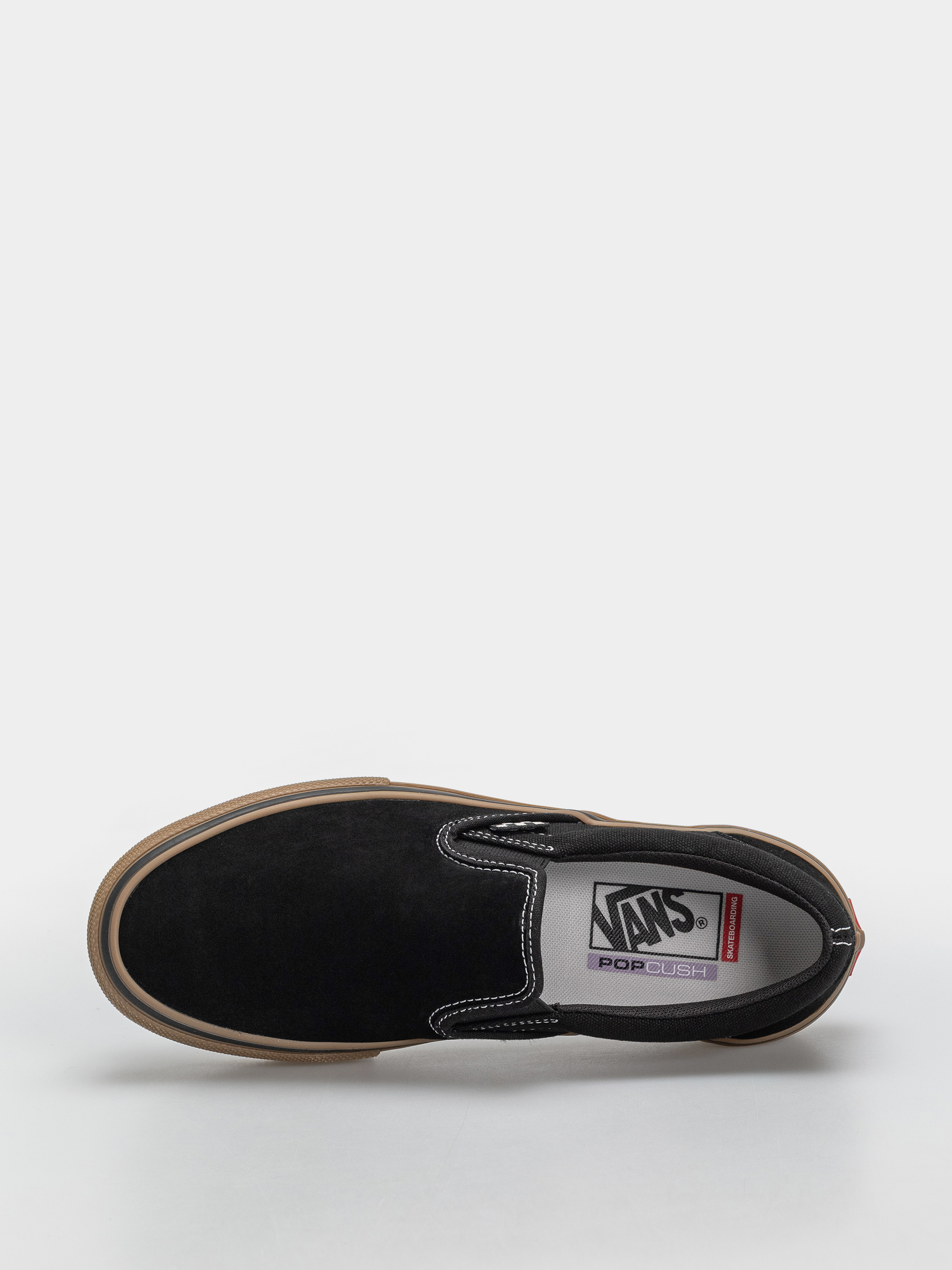 Vans Shoes Skate Slip On (black/gum/white)