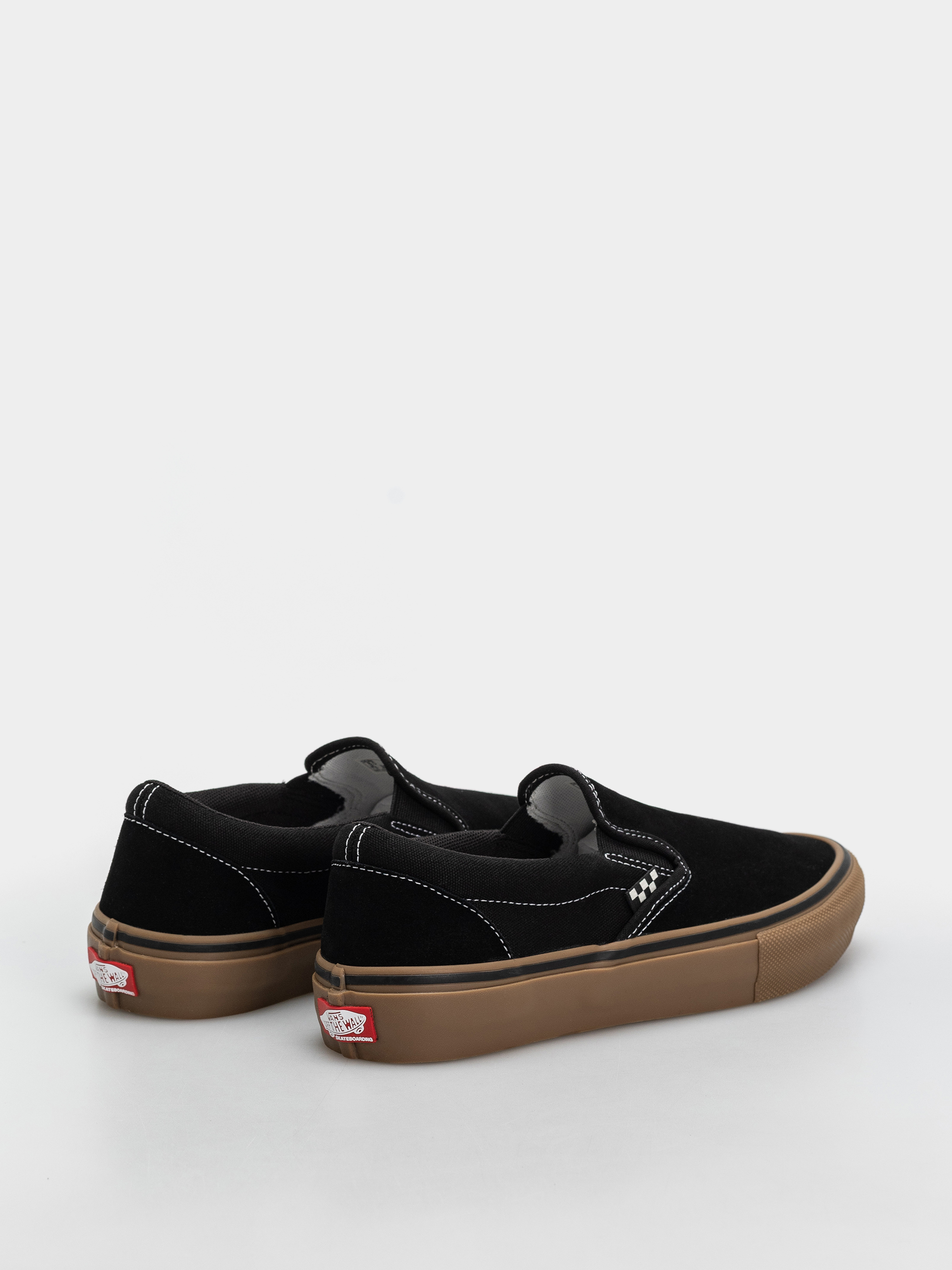 Vans Shoes Skate Slip On (black/gum/white)