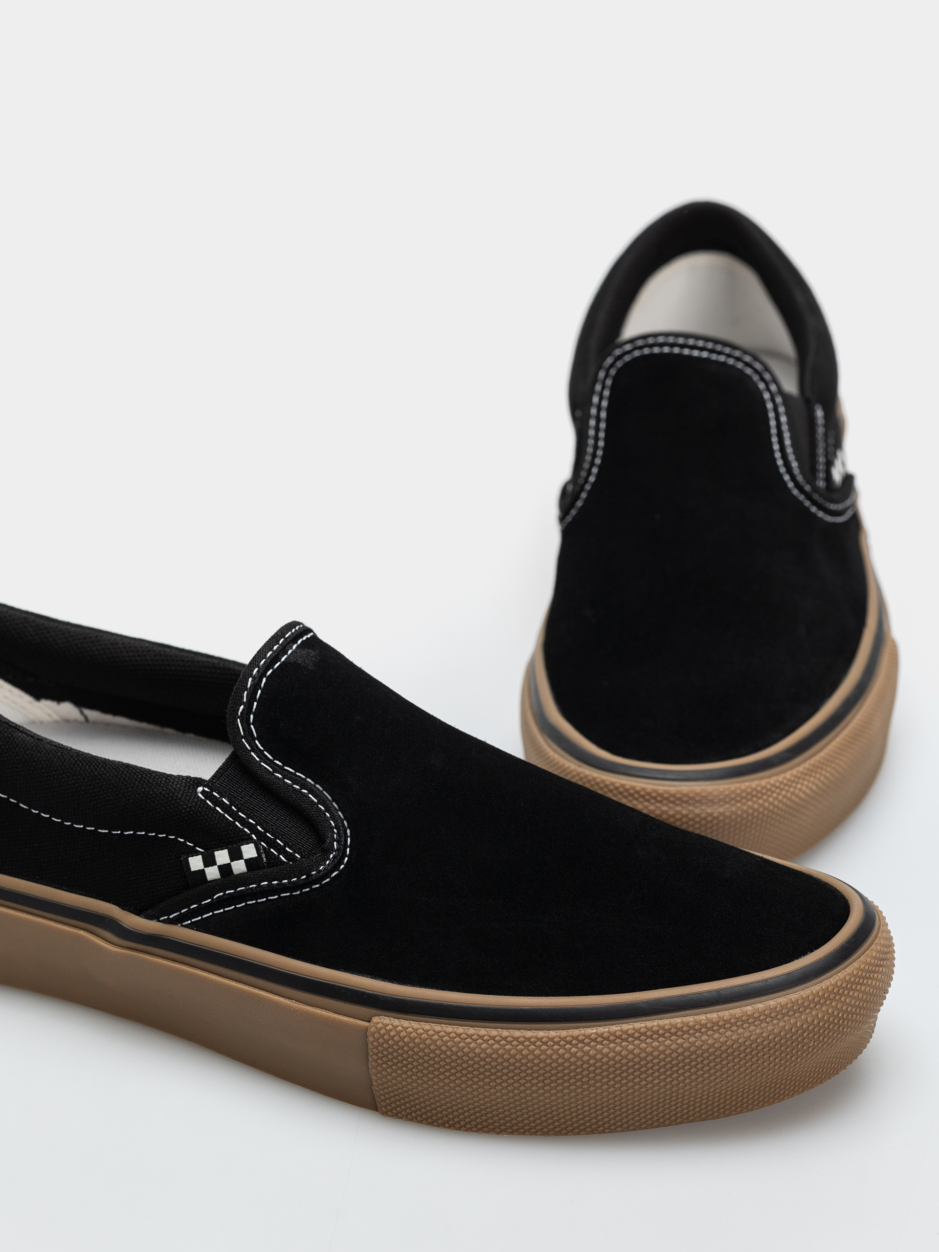Vans Shoes Skate Slip On (black/gum/white)