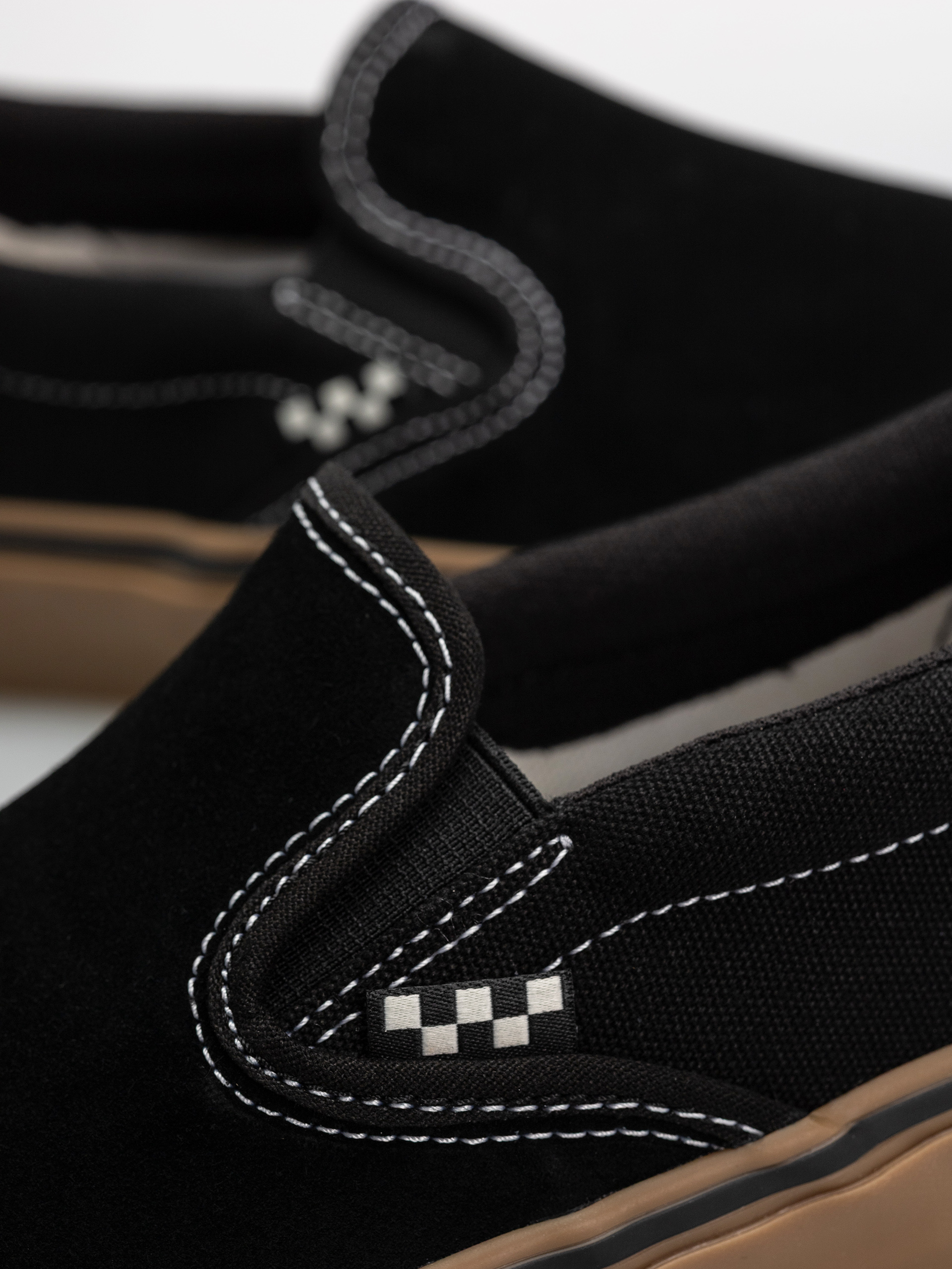Vans Schuhe Skate Slip On (black/gum/white)