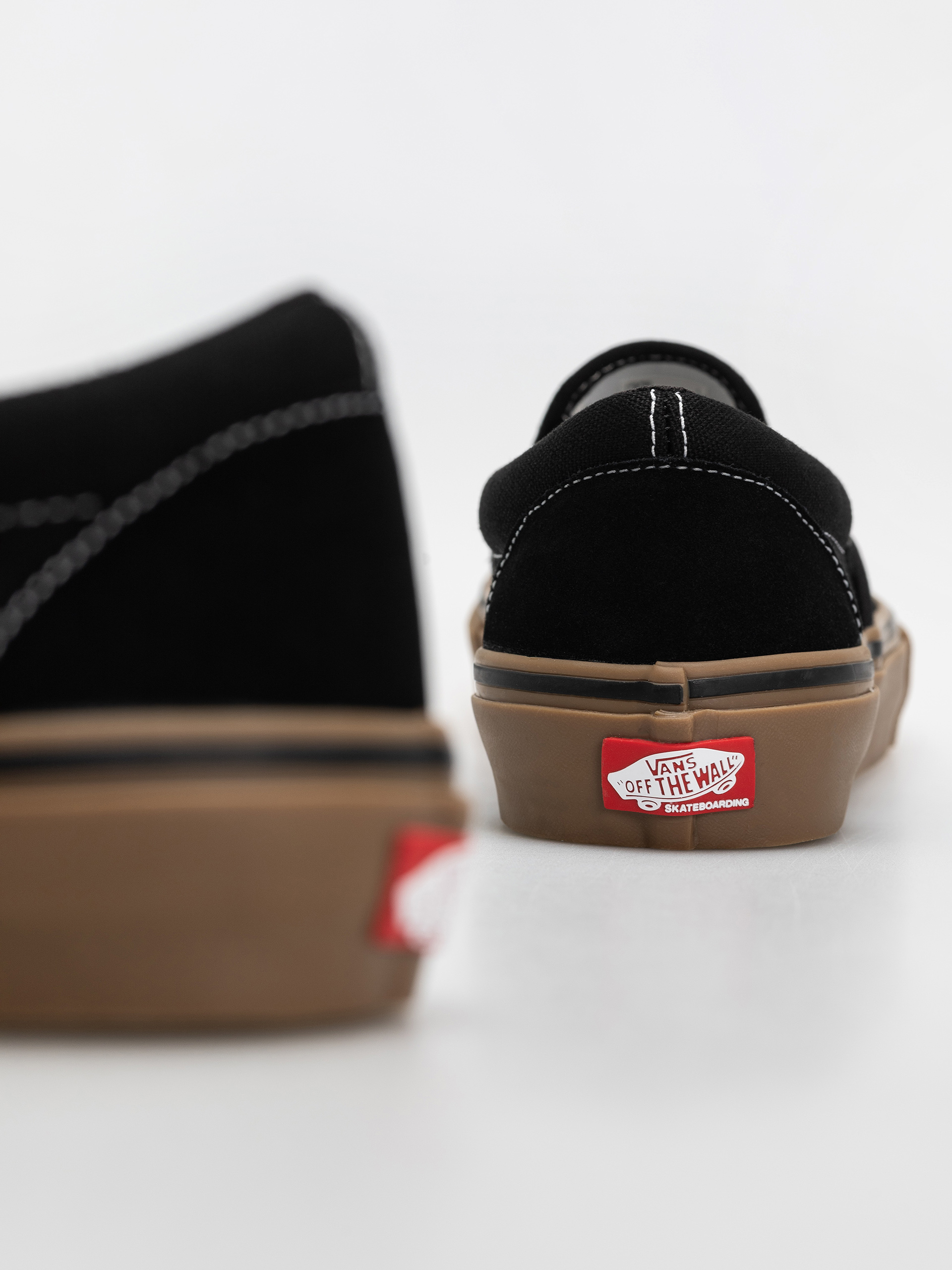 Vans Shoes Skate Slip On (black/gum/white)