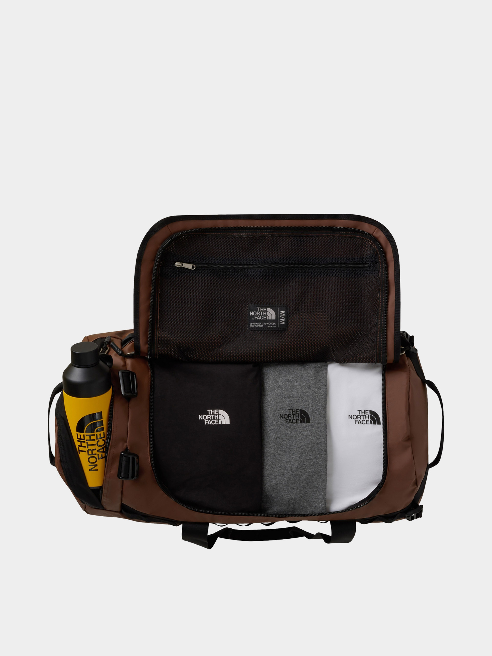 The North Face Bag Base Camp Duffel M (smokey brown/tnf black)