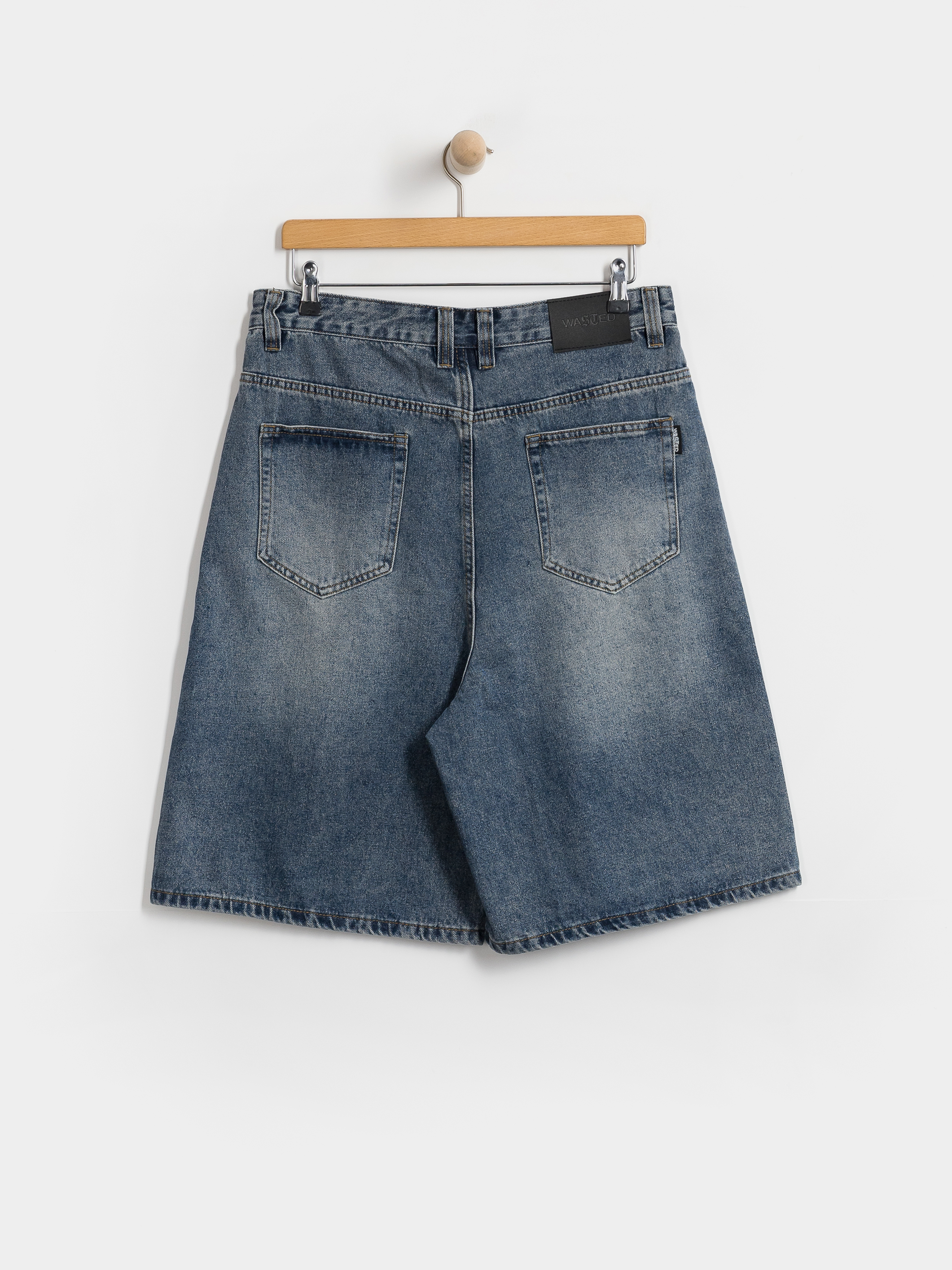 Wasted Paris Faded Casper Shorts (vintage blue)