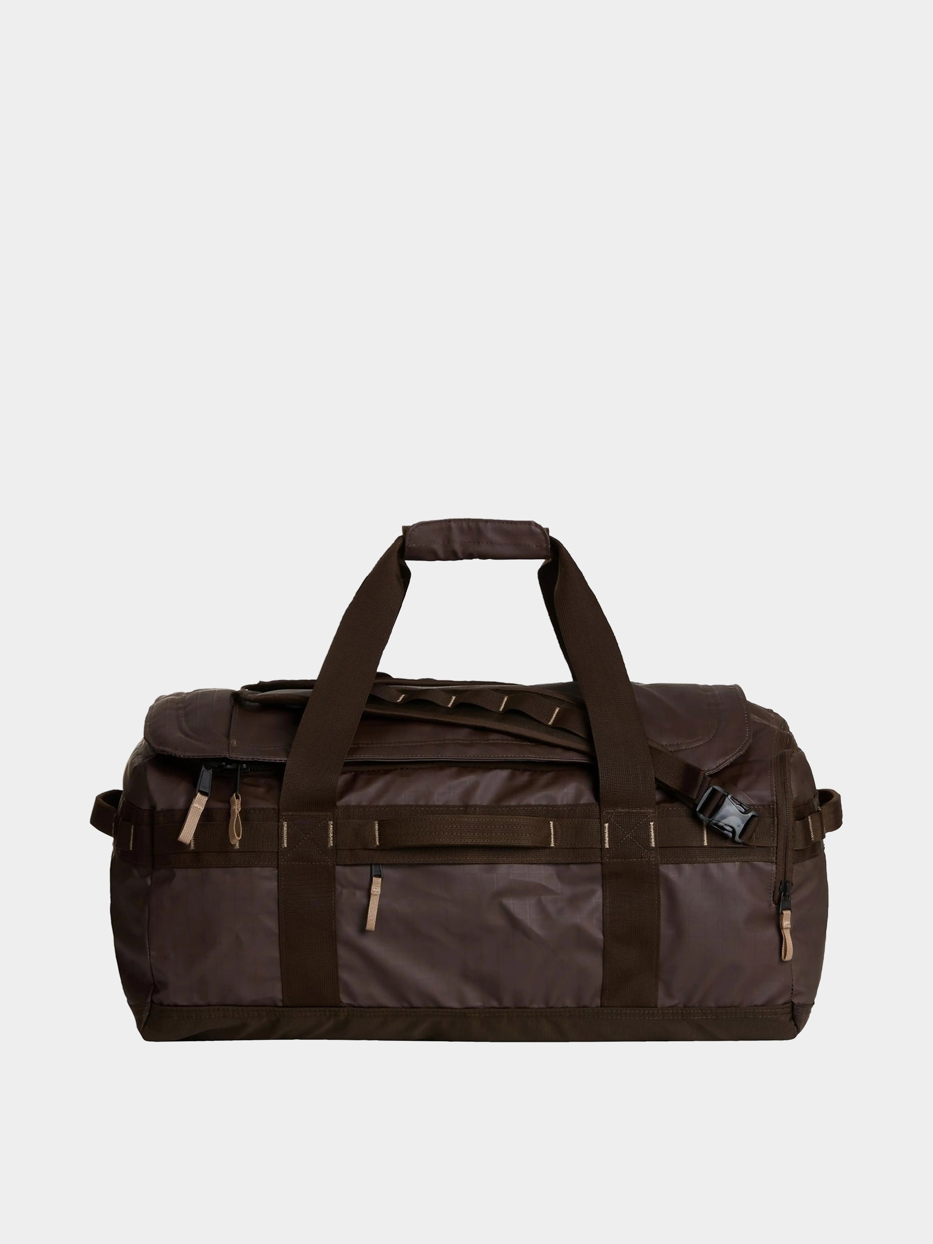 The North Face Base Camp Voyager Duffel 62L Bag (dark chestnut/garnet)