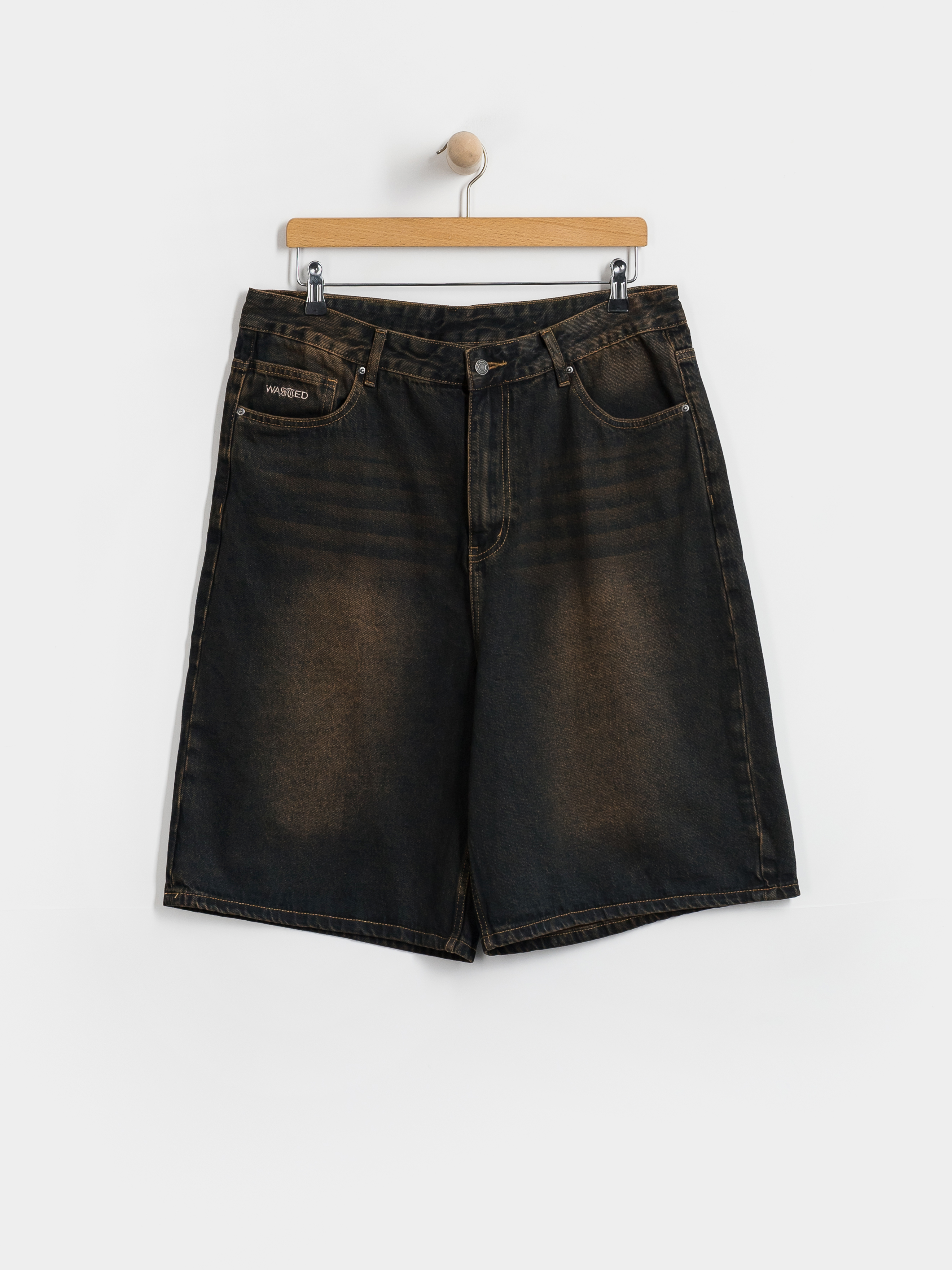 Wasted Paris Faded Casper Shorts (faded brown)