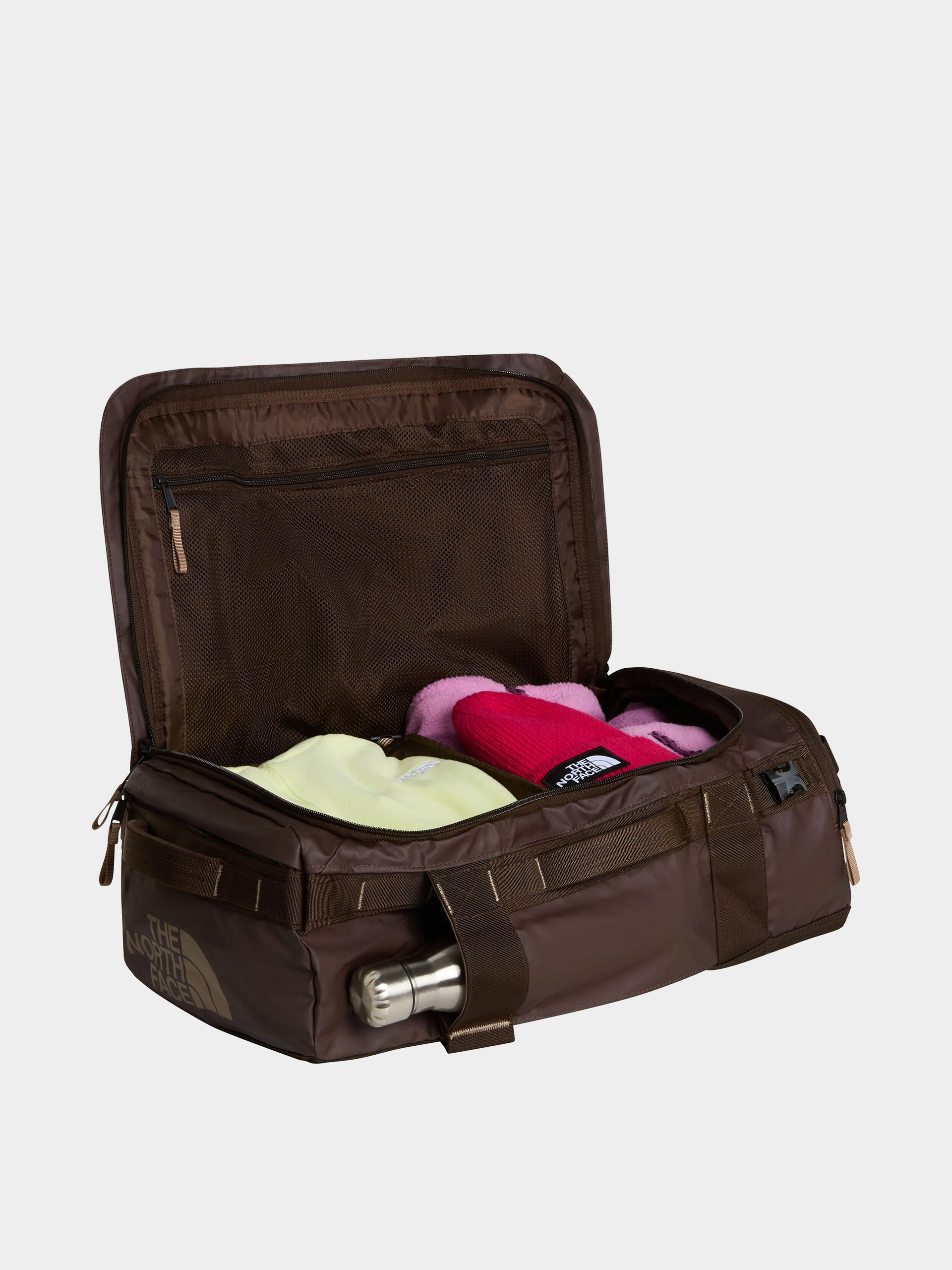 The North Face Tasche Base Camp Voyager Duffel 32L (dark chestnut/garnet)