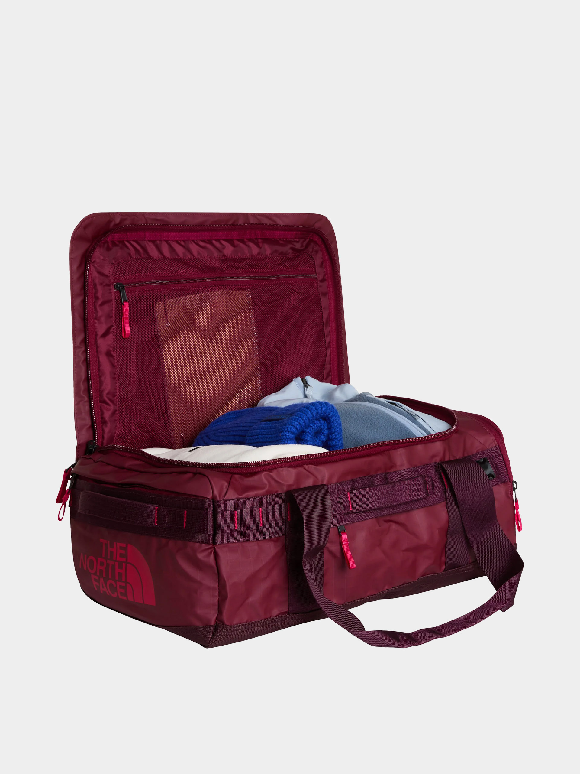 The North Face Bag Base Camp Voyager Duffel 42L (burgundy crush/deep bur)