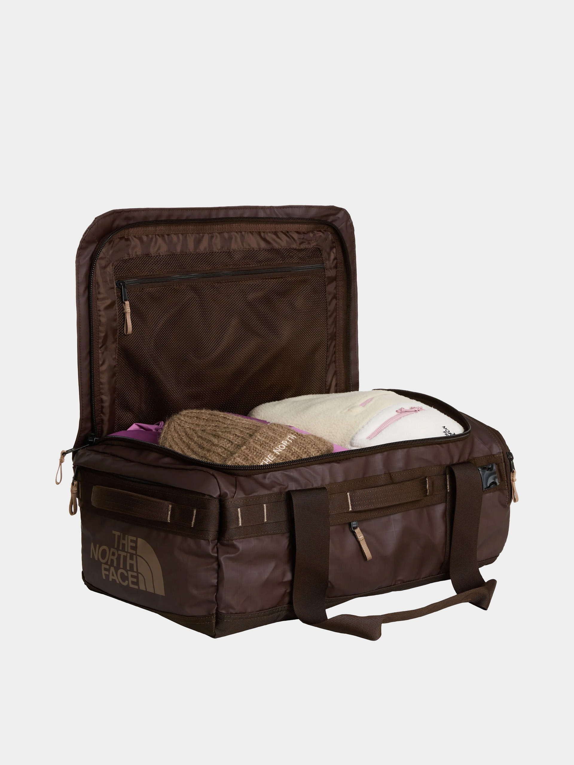 The North Face Tasche Base Camp Voyager Duffel 42L (dark chestnut/garnet)