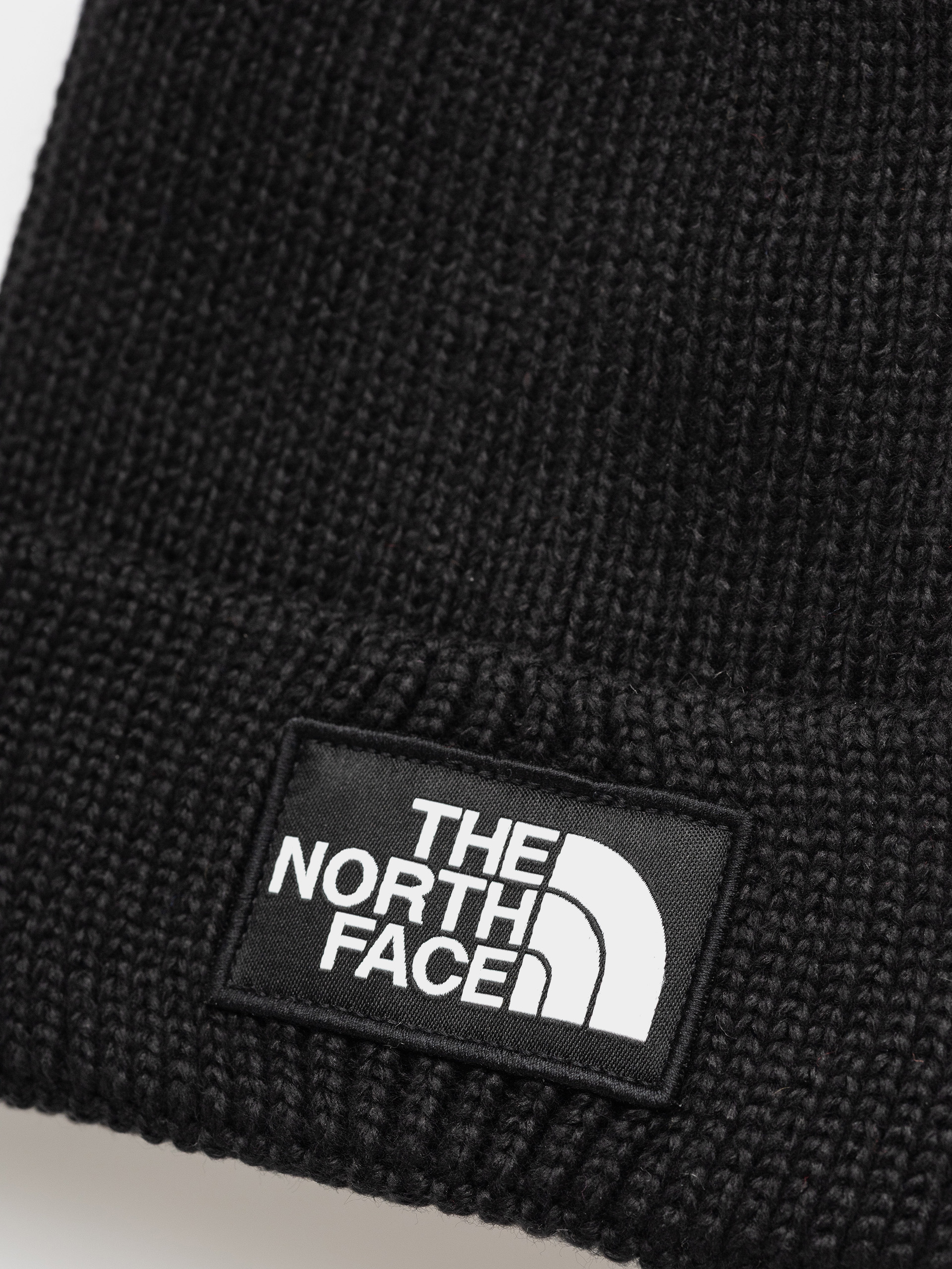 The North Face Beanie Tnf Logo Box Pom (tnf black)
