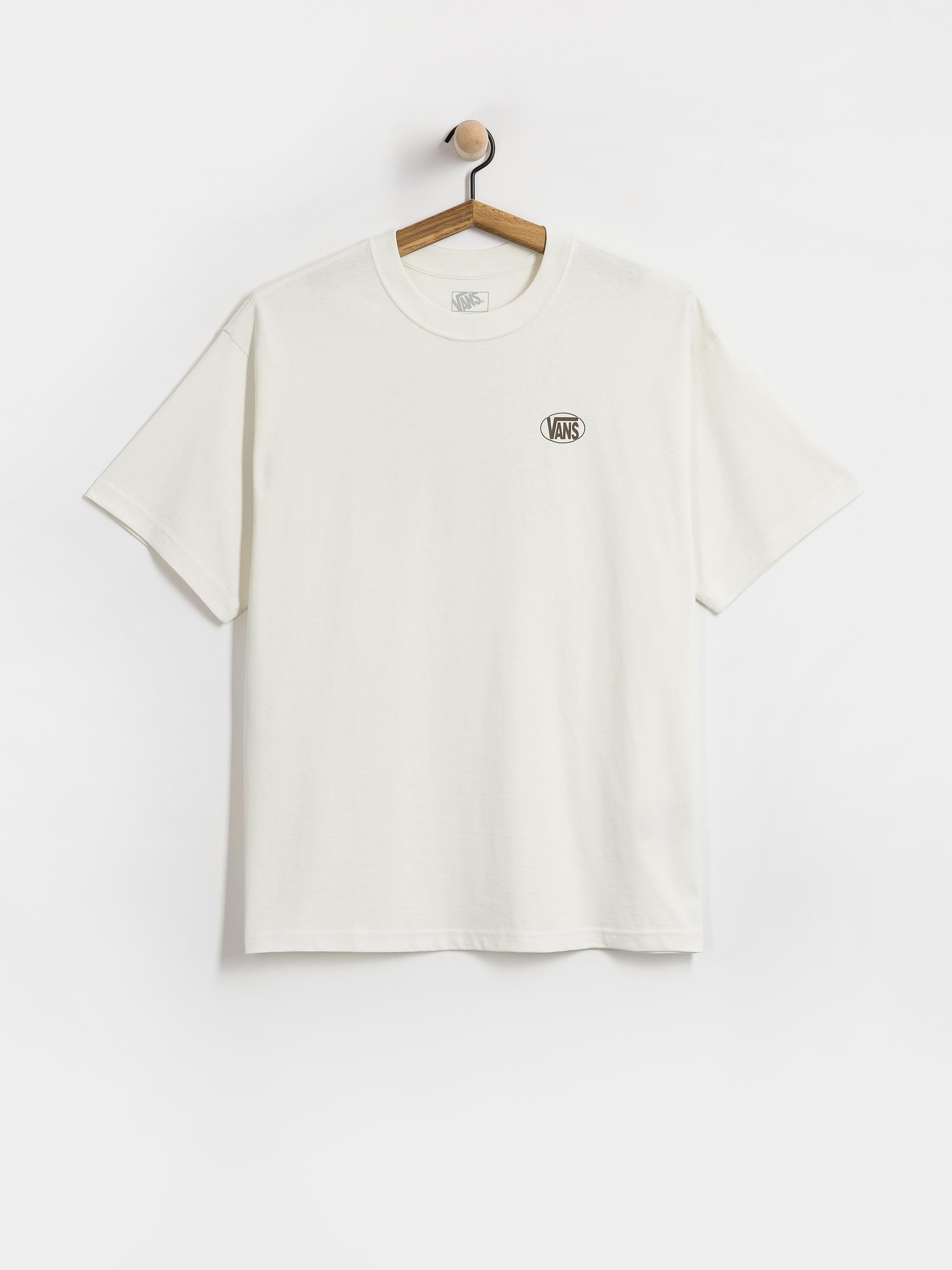 Vans Oval Logo Loose T-Shirt (marshmallow)