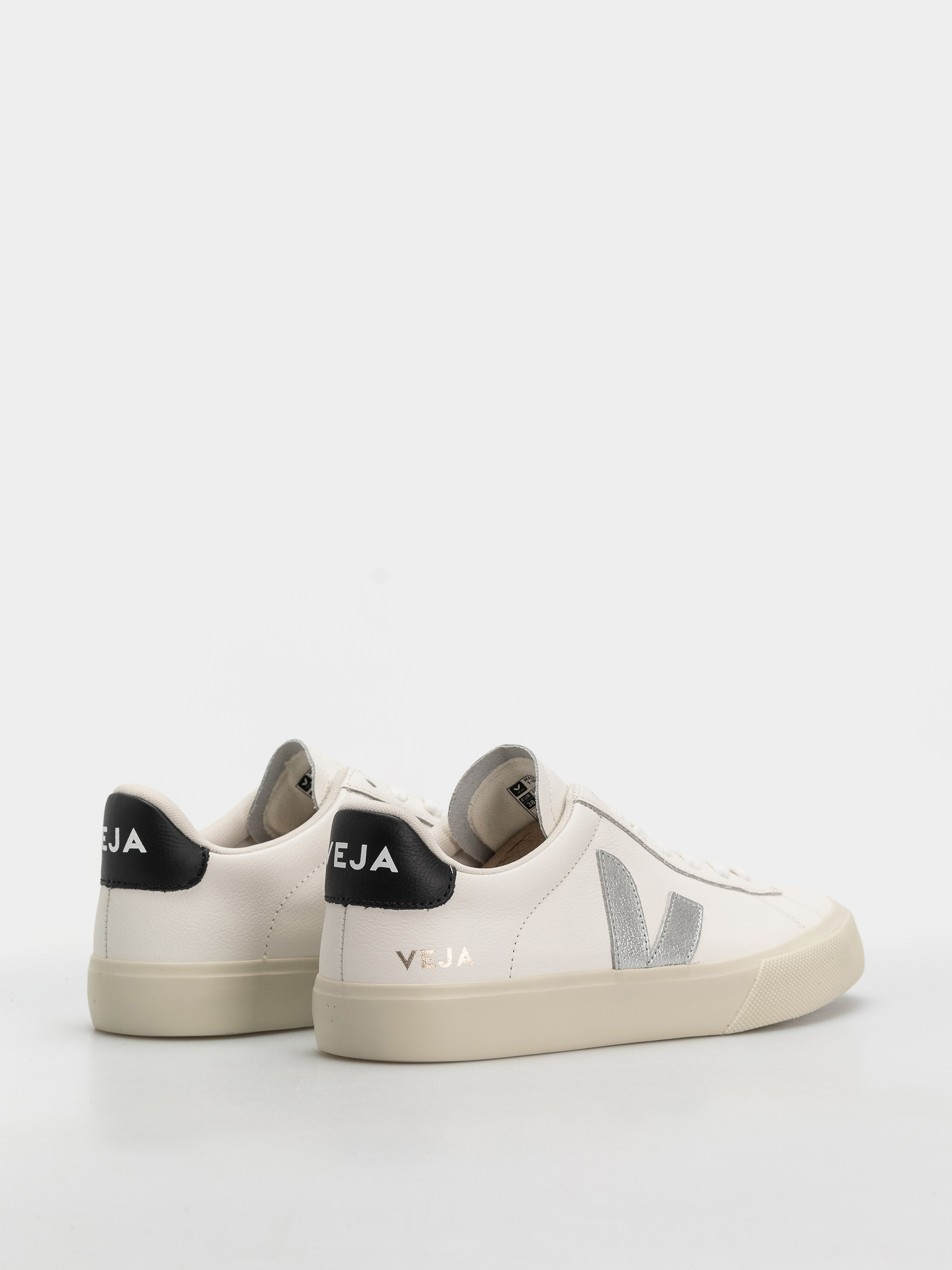 Veja Campo Wmn Schuhe (white silver black)