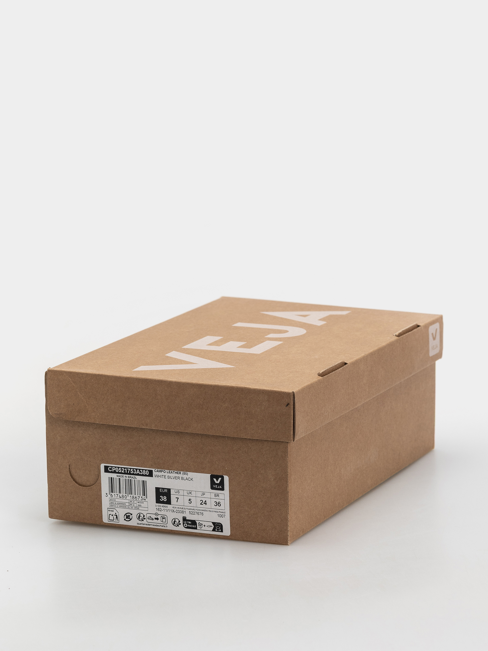 Veja Campo Wmn Schuhe (white silver black)