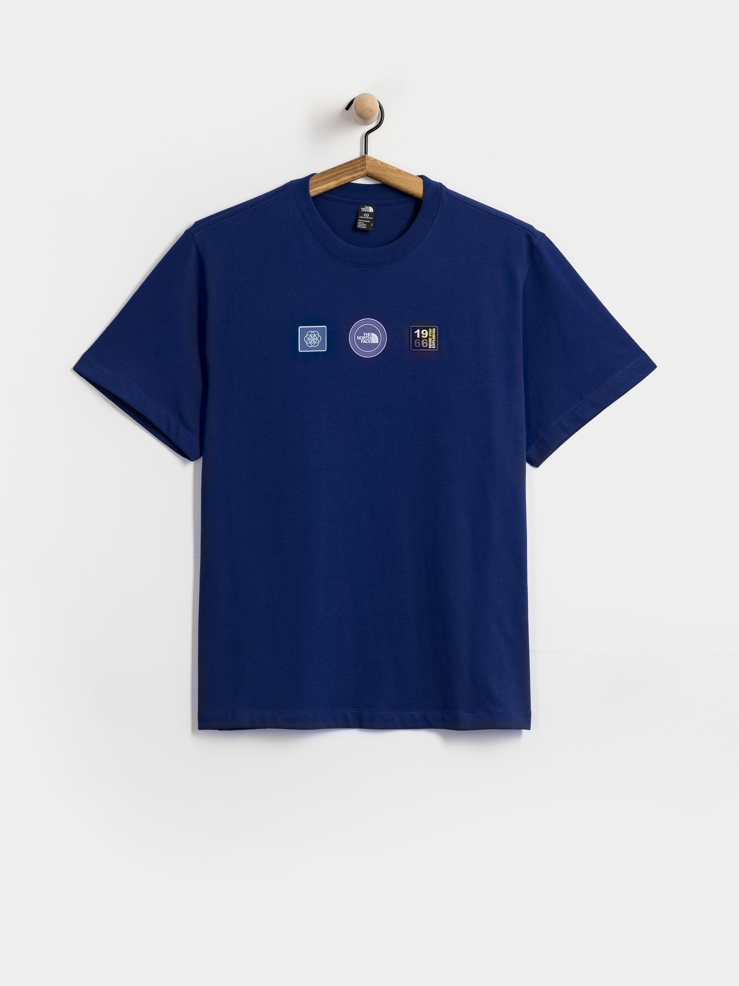 The North Face Explorer Badges Relaxed T-Shirt (bold blue)