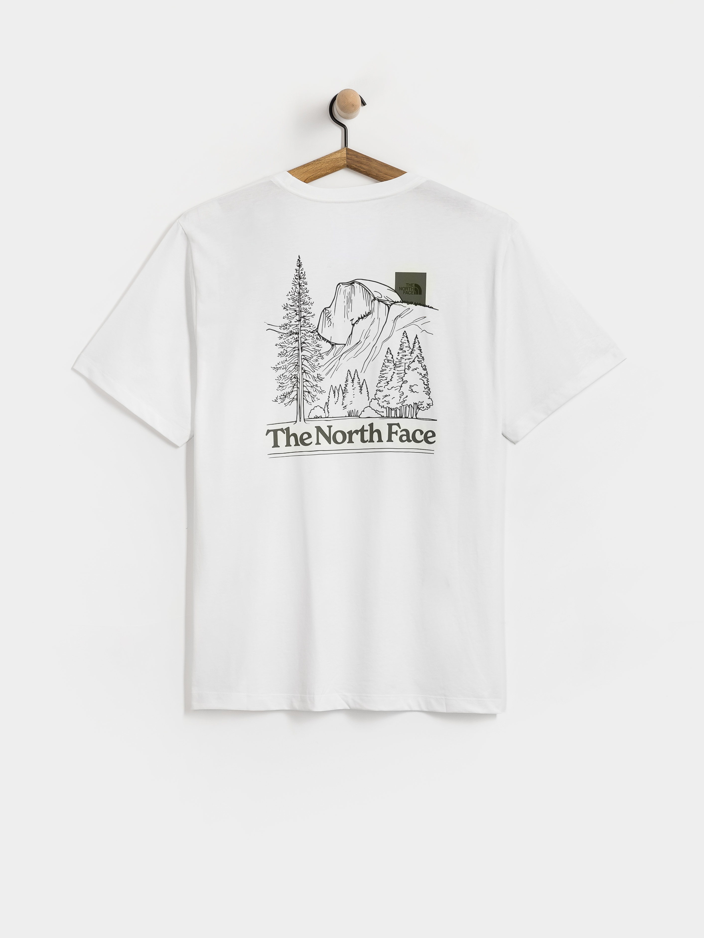 The North Face Foundation Coordinates Graphic T-Shirt - white