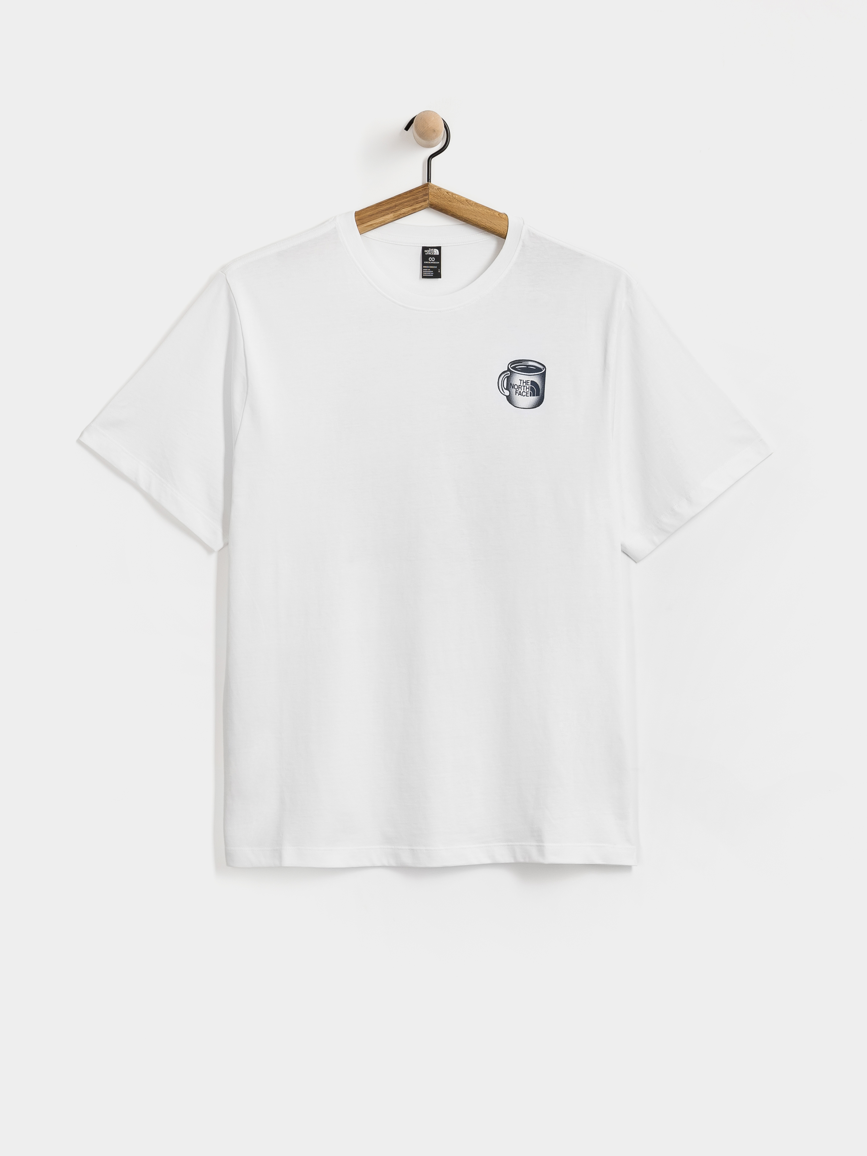 The North Face Basecamp Barista Relaxed T-Shirt (tnf white/summit navy)