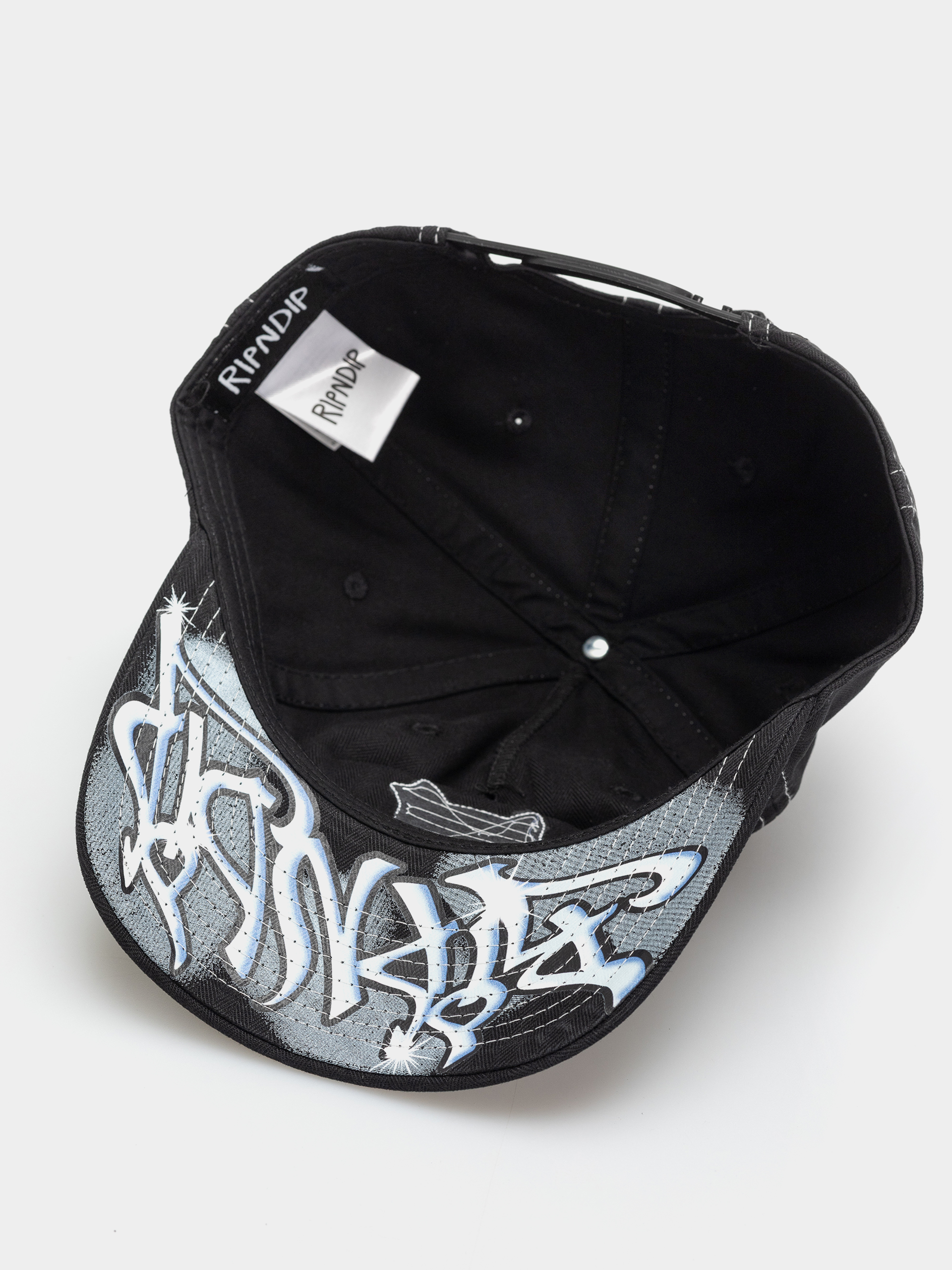 RipNDip Lord Nermal Collage Snapback Cap (black)