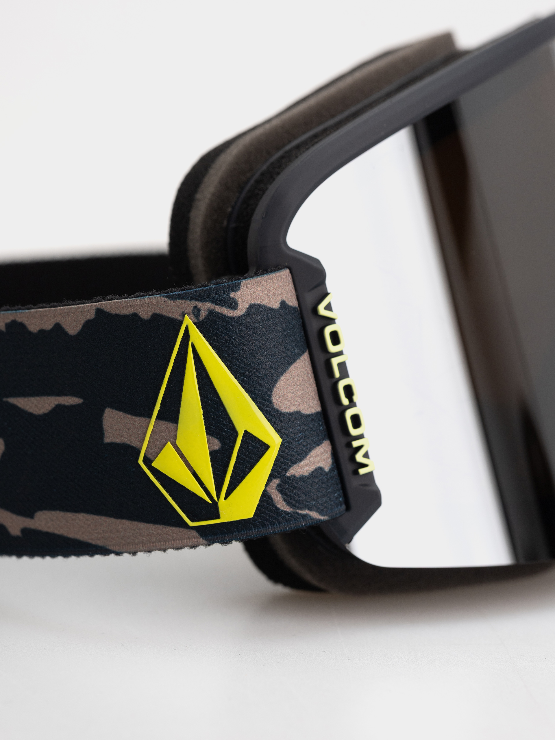 Volcom Garden 2 Goggles (camo/silver chrome+bl yellow)