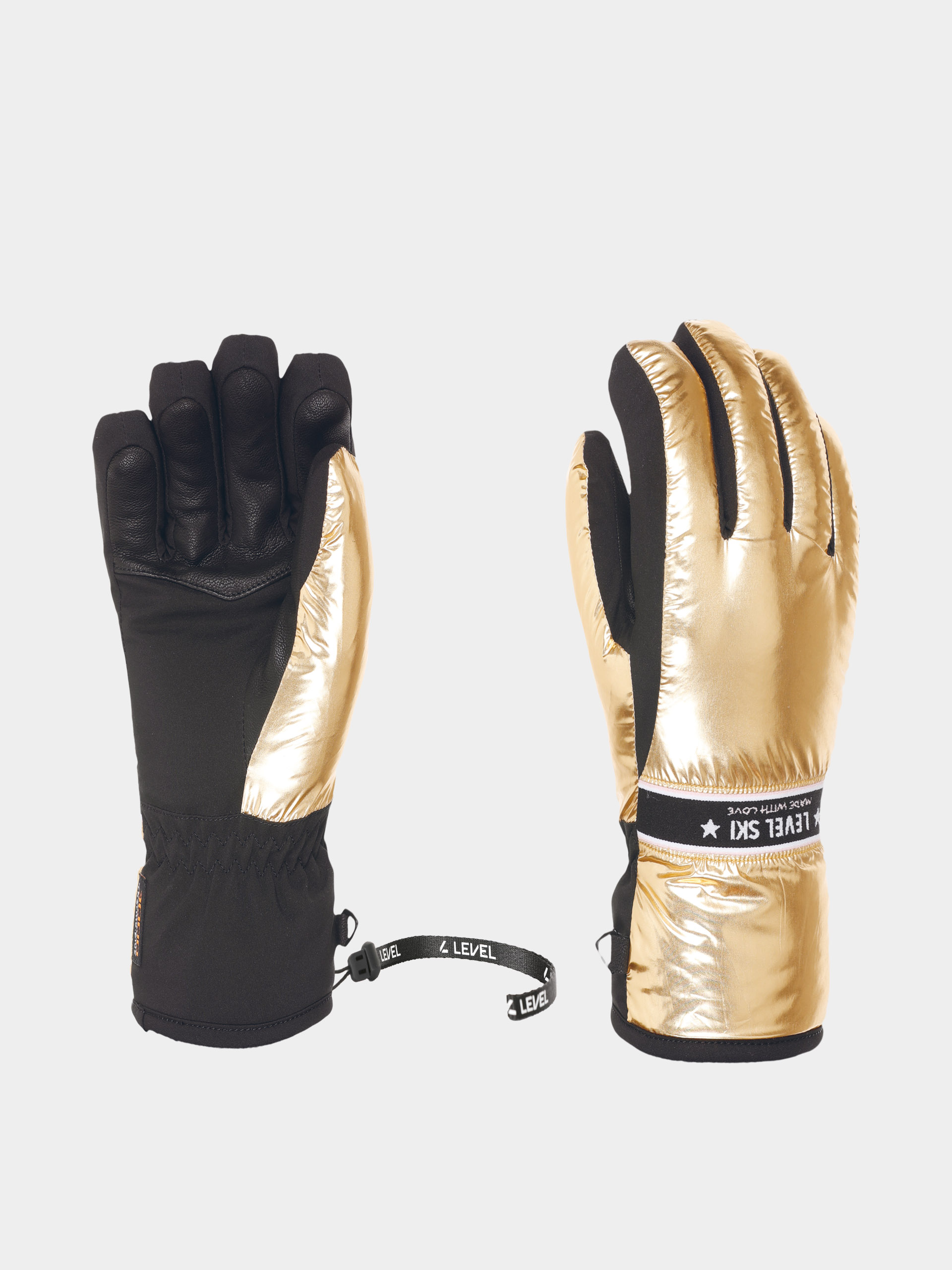 Level Bella Gloves Wmn (gold)