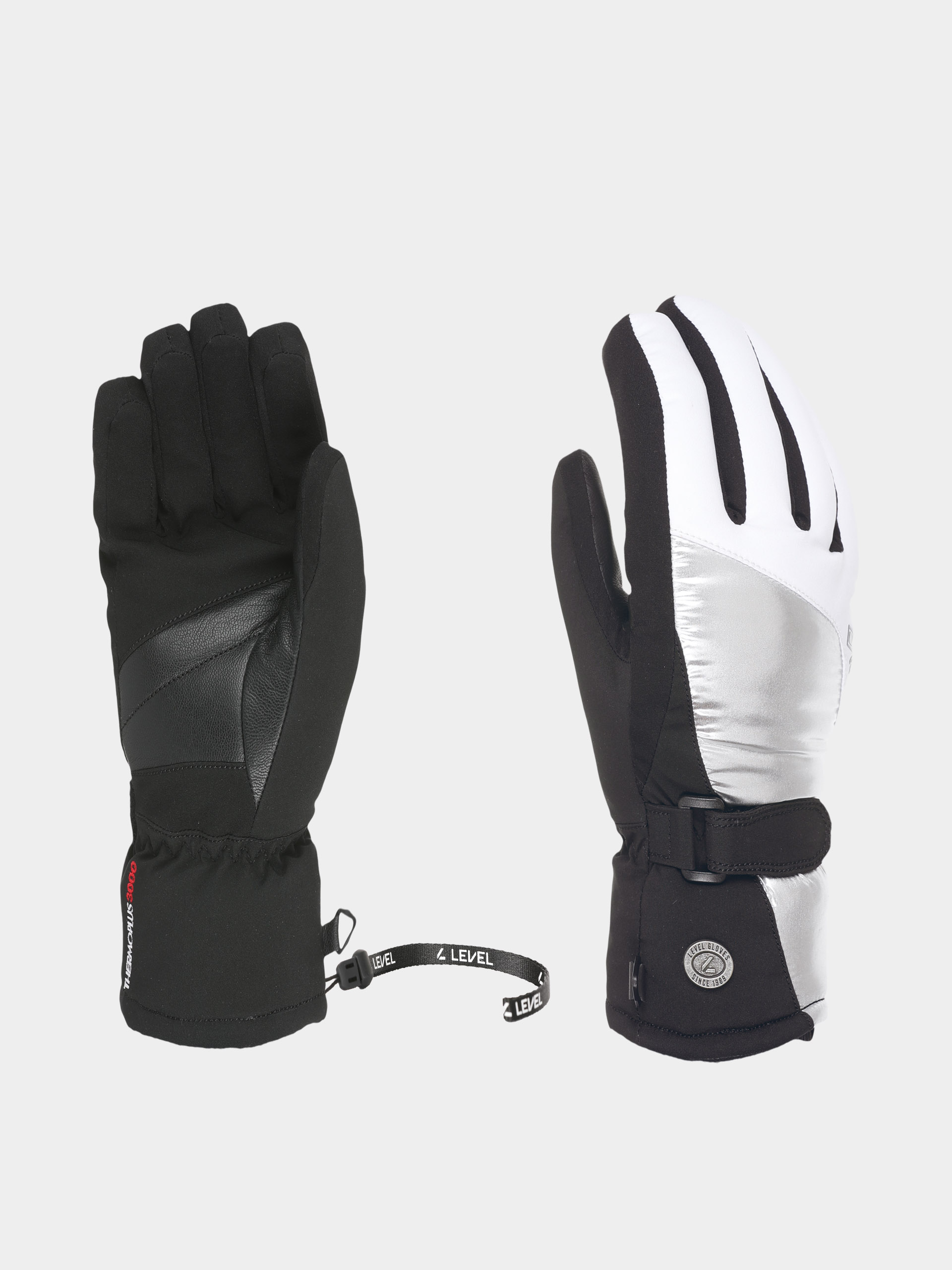 Level Eclypse Gore Tex Gloves Wmn (silver)