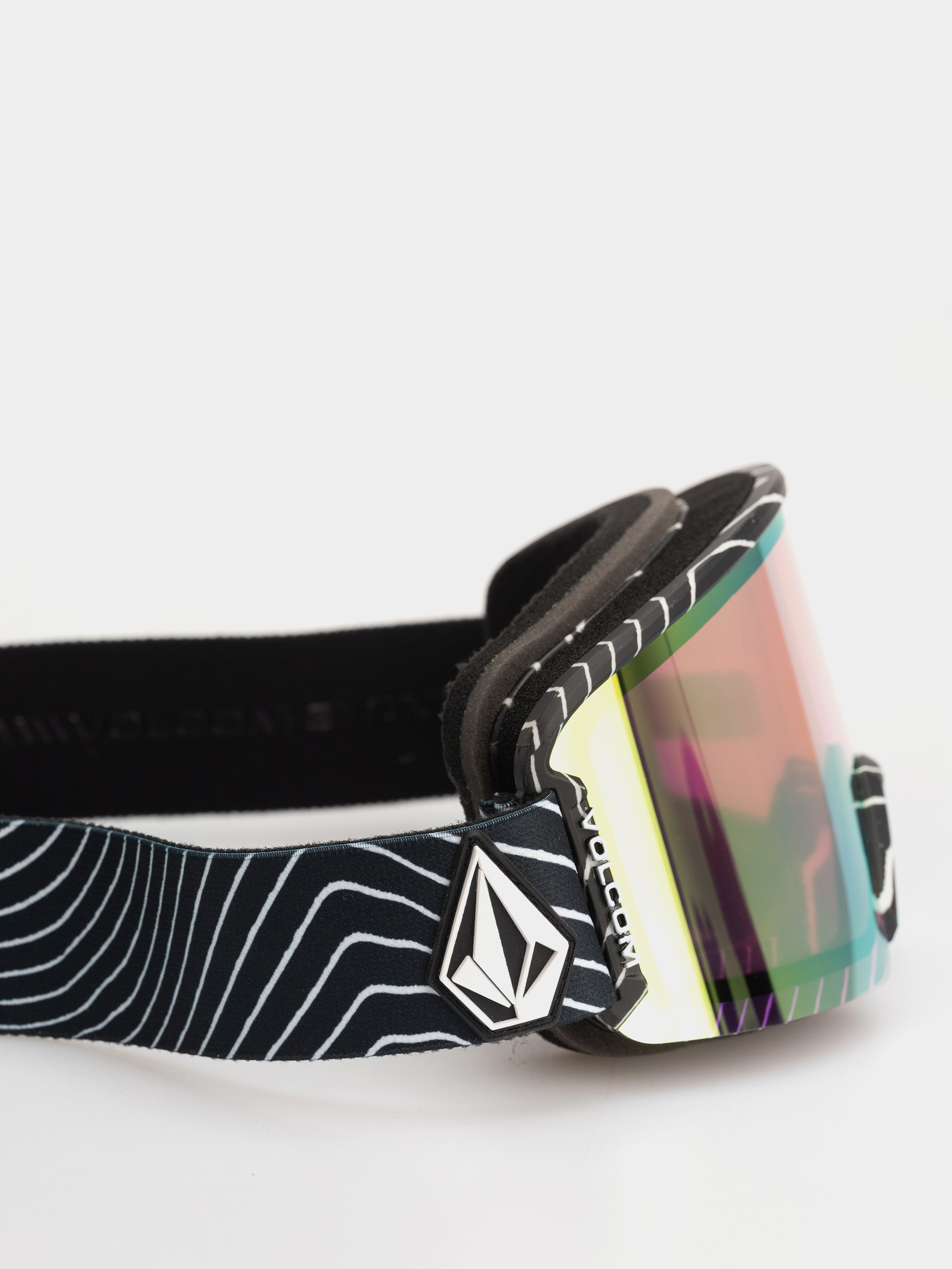 Volcom Garden 2 Goggles (op art/gold chrome+bl rose)