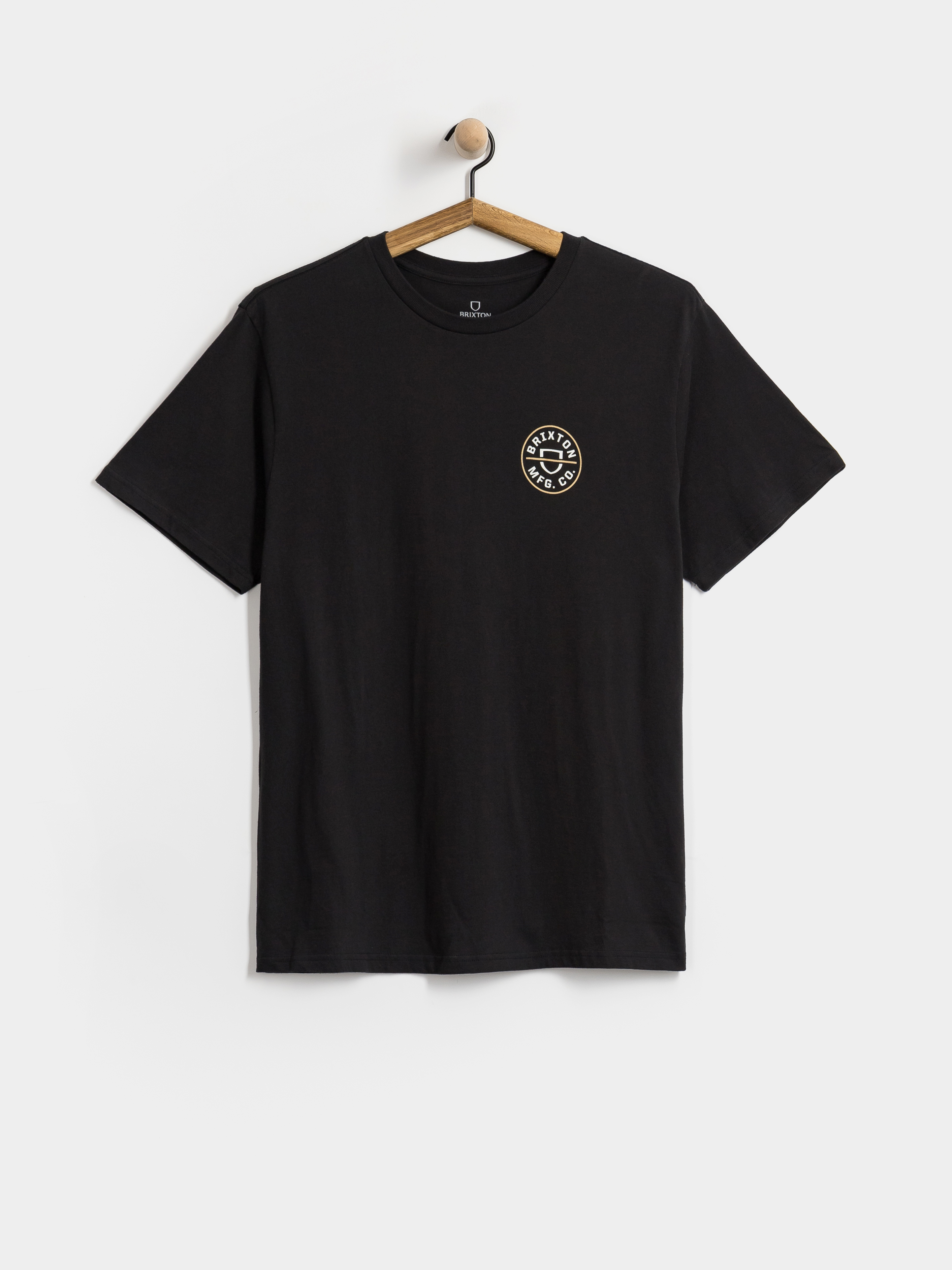 Brixton Oath V Stt T-shirt (black/off white/copper)