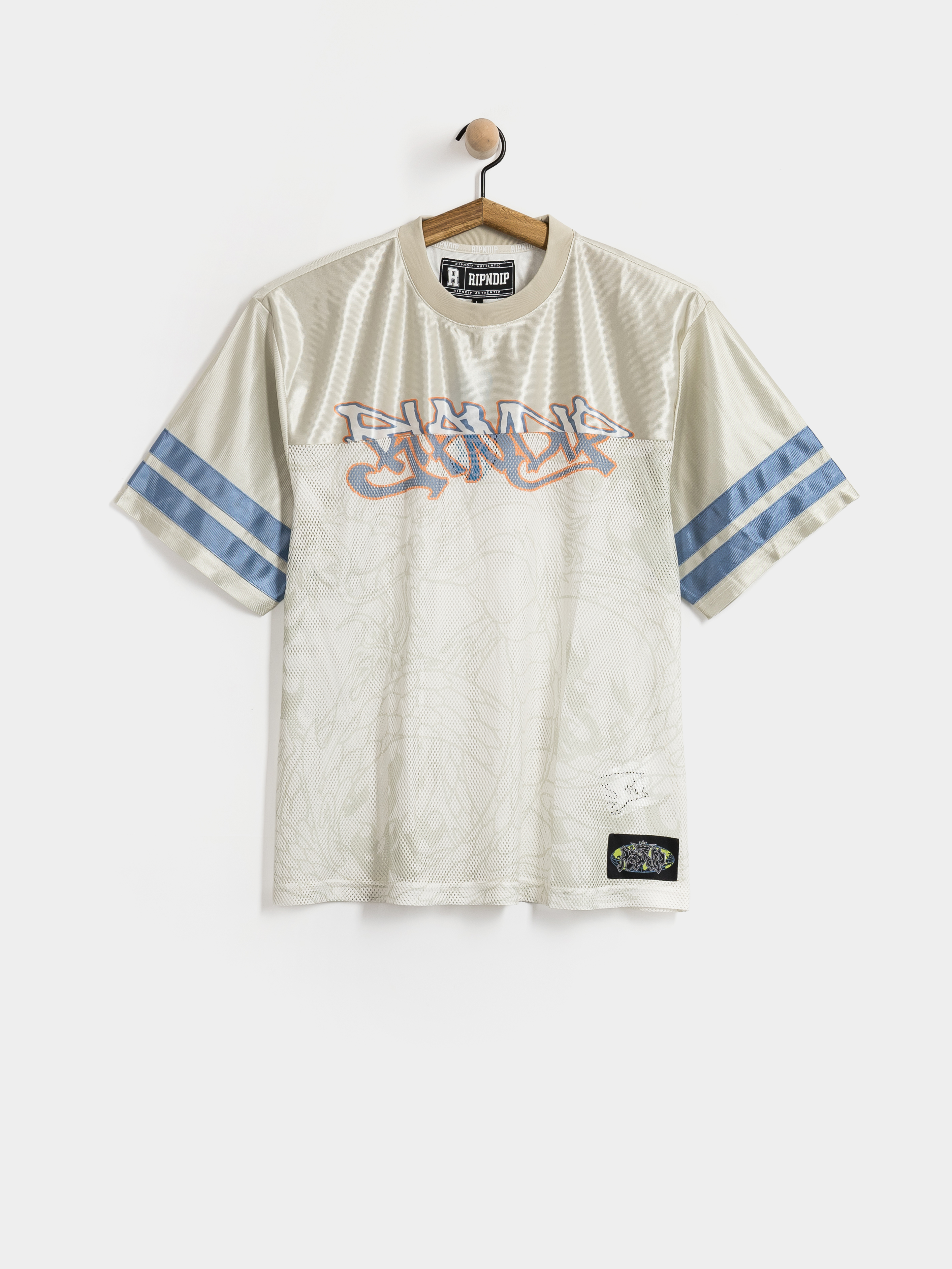 RipNDip Too Fast Football Jersey T-Shirt (bone)