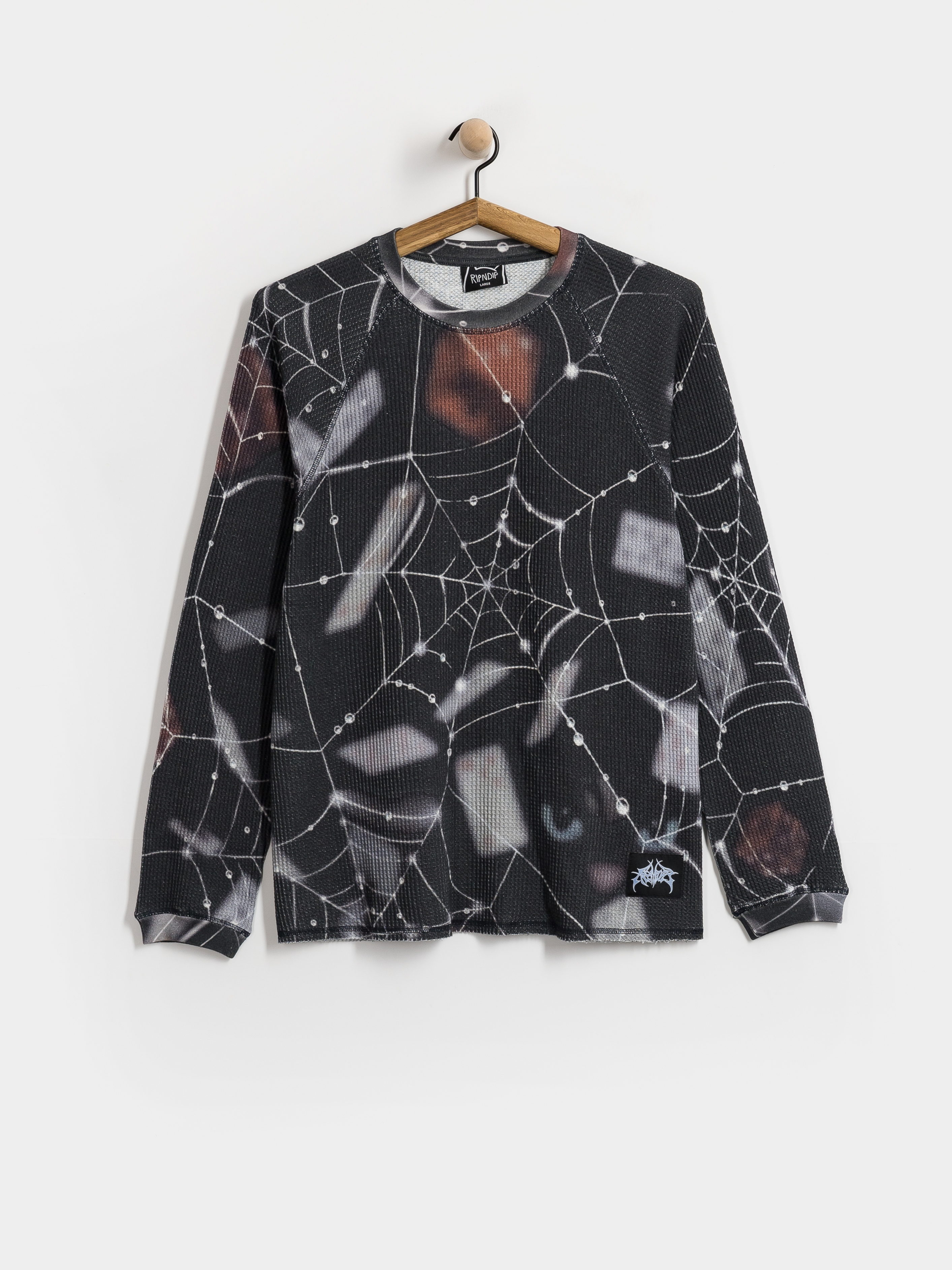 RipNDip Redemption Waffle Knit Longsleeve (black)